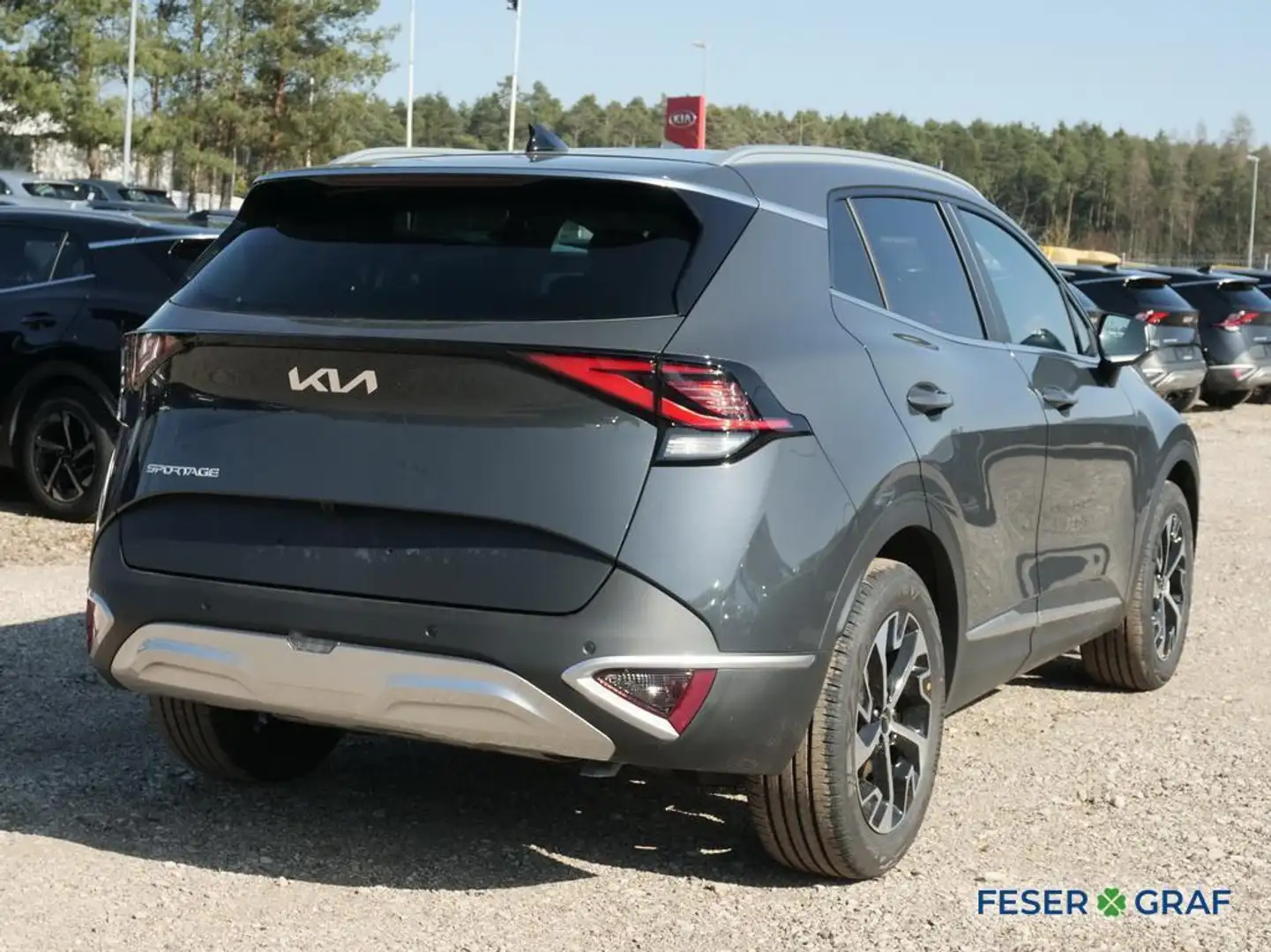 Kia Sportage DCT ULTIMATE LEDER RFK LED Sitzlüftung Grigio - 2