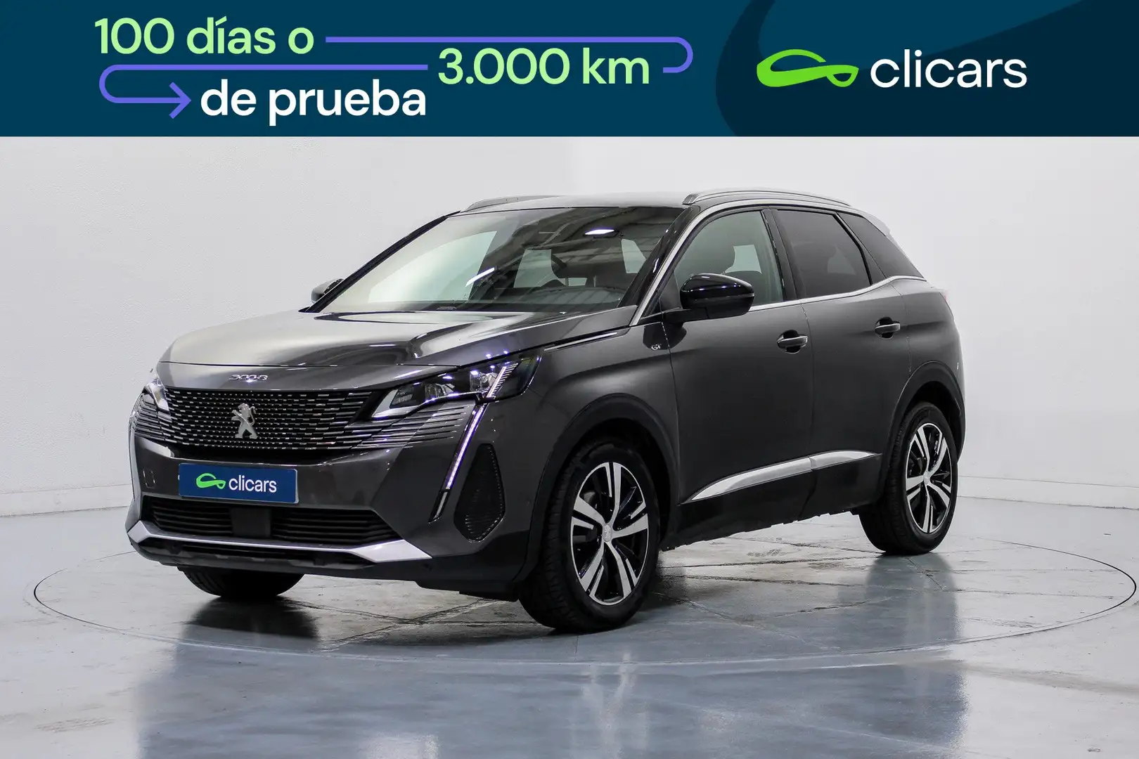 Peugeot 3008 1.5BlueHDi GT S&S EAT8 130 Gris - 1