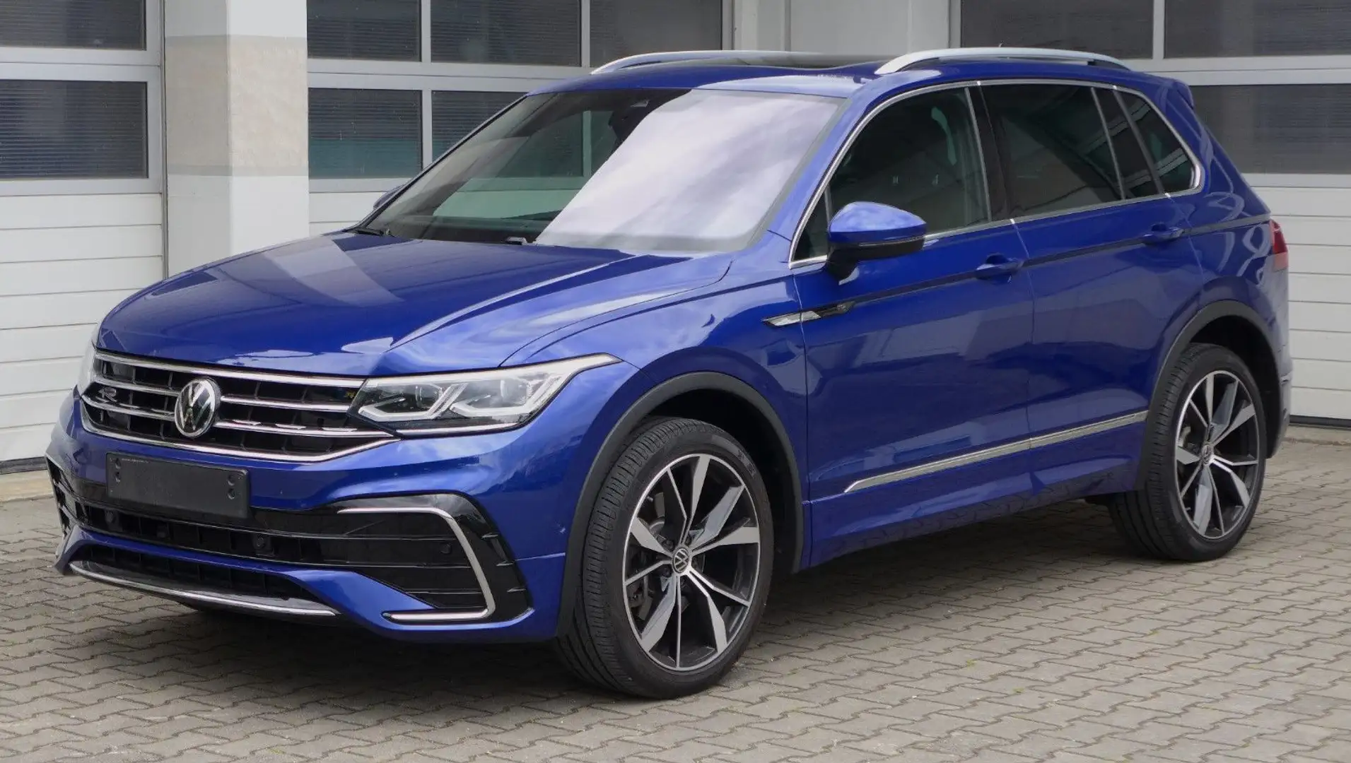 Volkswagen Tiguan R-Line 4Motion/HeadUp/Standheiz/Pano-Dach Blau - 1