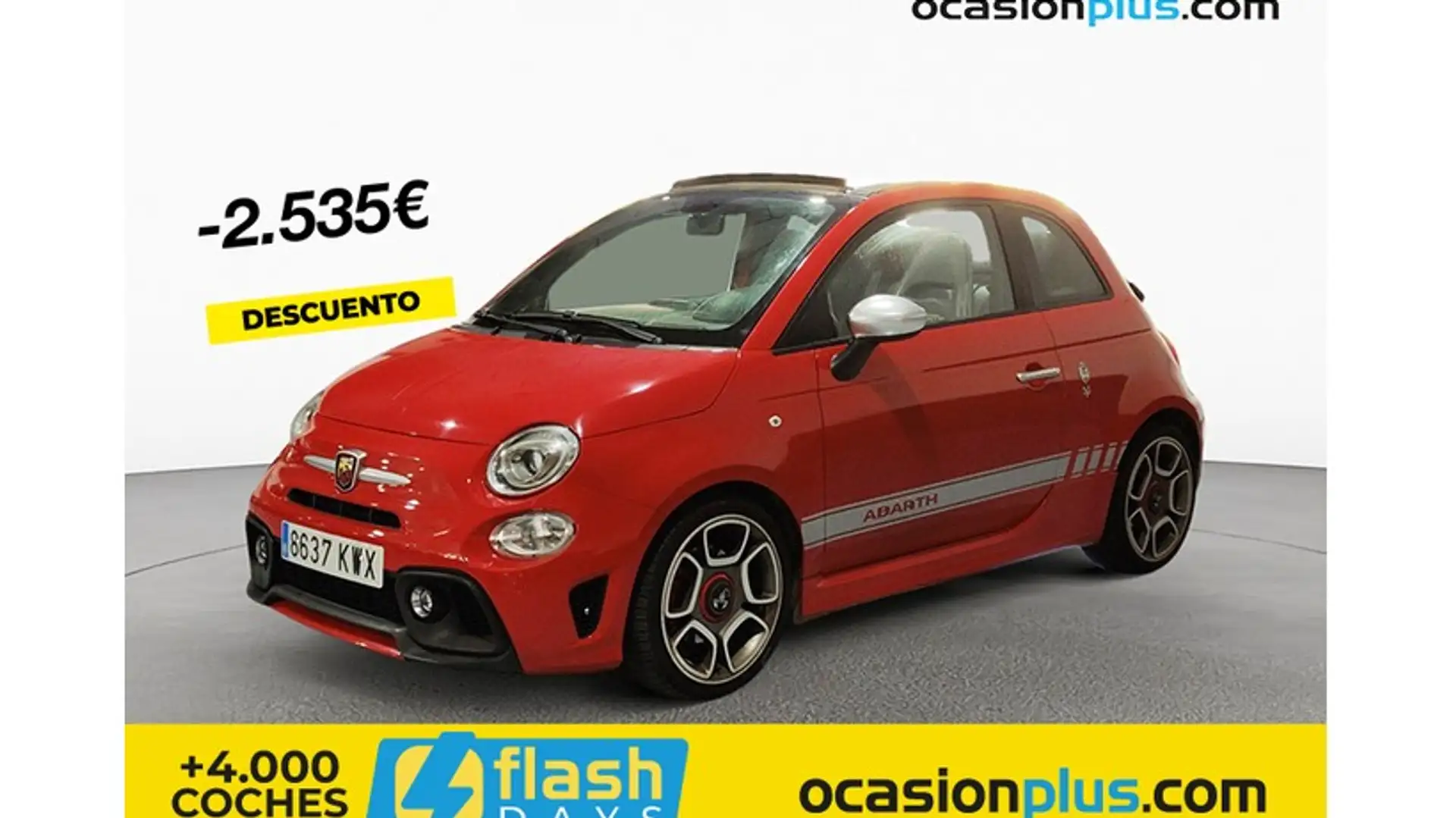 Abarth 595 1.4T JET TURISMO SECUENCIAL 160 Rojo - 1
