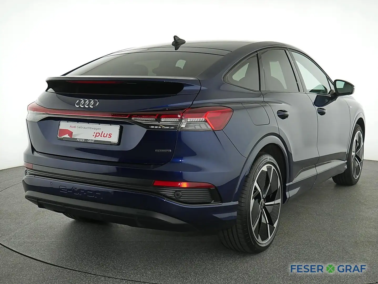 Audi Q4 e-tron Sportback 50 e-tron S Line Int Pano,Matrix,Leder,N Blau - 2