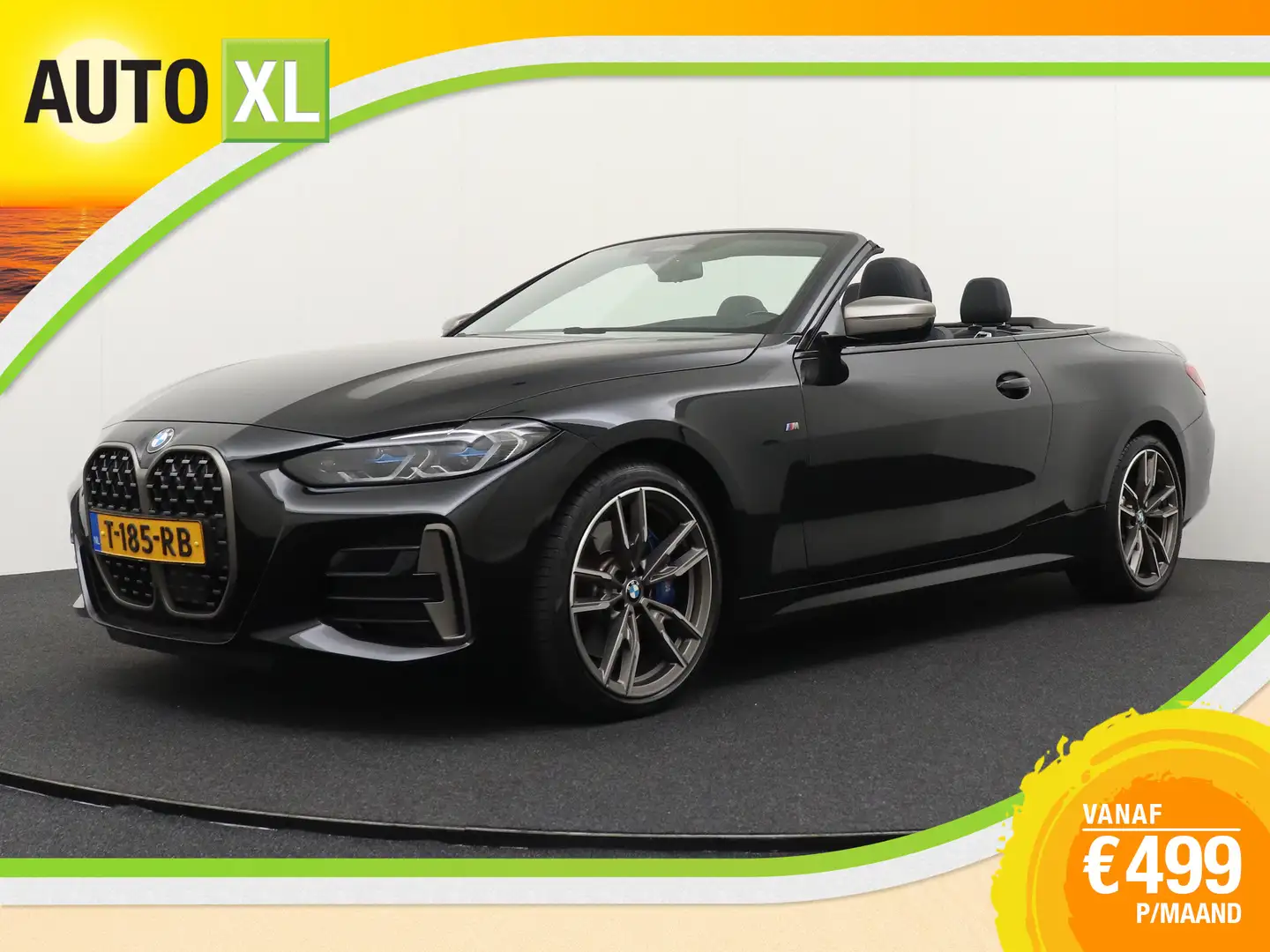 BMW 440 4-serie Cabrio M440i xDrive High Executive Camera Zwart - 1