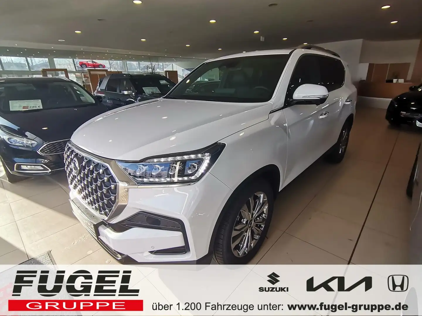 SsangYong Rexton 2.2 D Sapphire 4WD AT Elegance Pak. 7S|Navi|360°|A Alb - 1