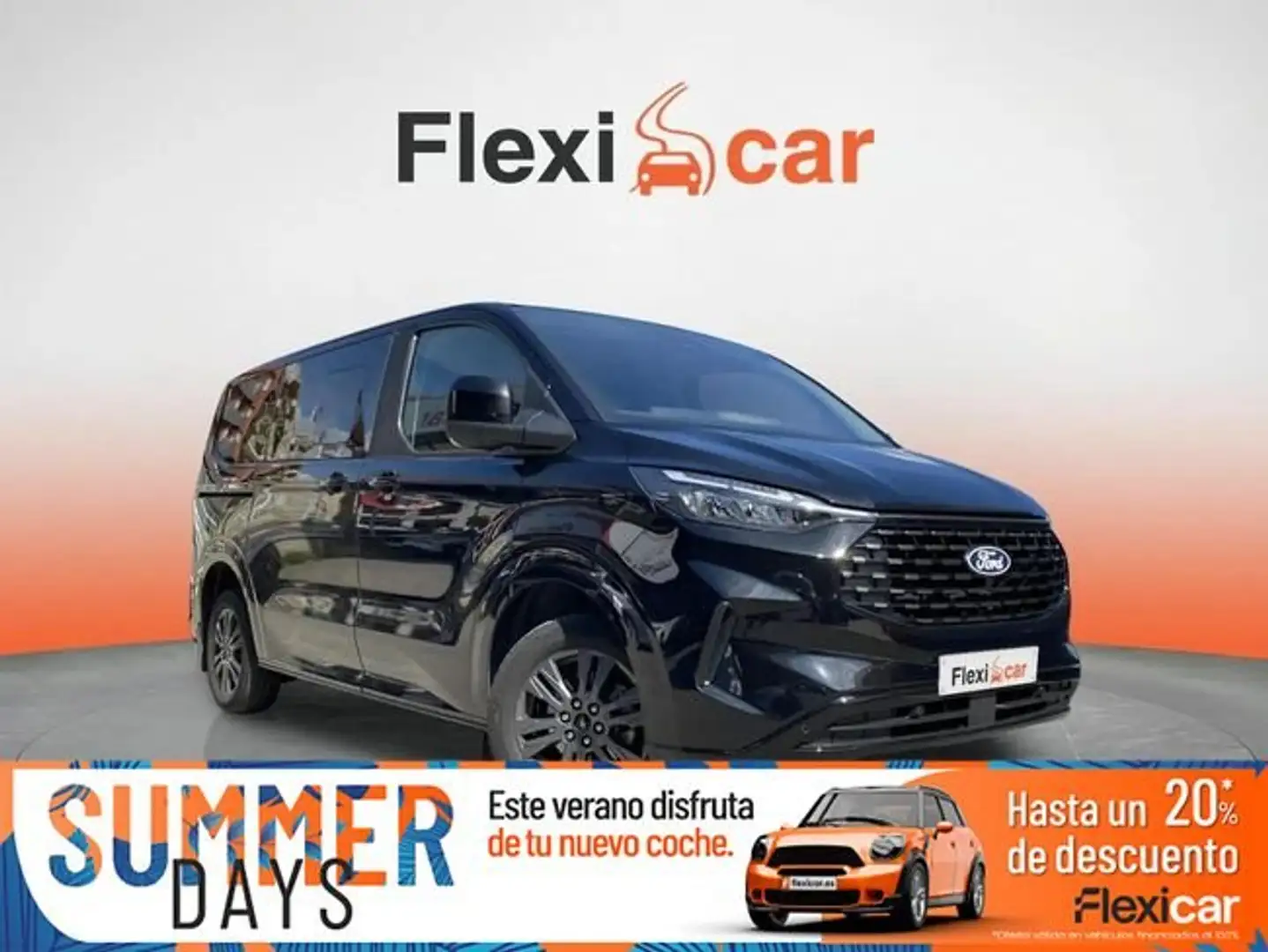 Ford Tourneo Custom 2.0+EcoBlue+125kW+L1+Titanium+Auto Zwart - 1