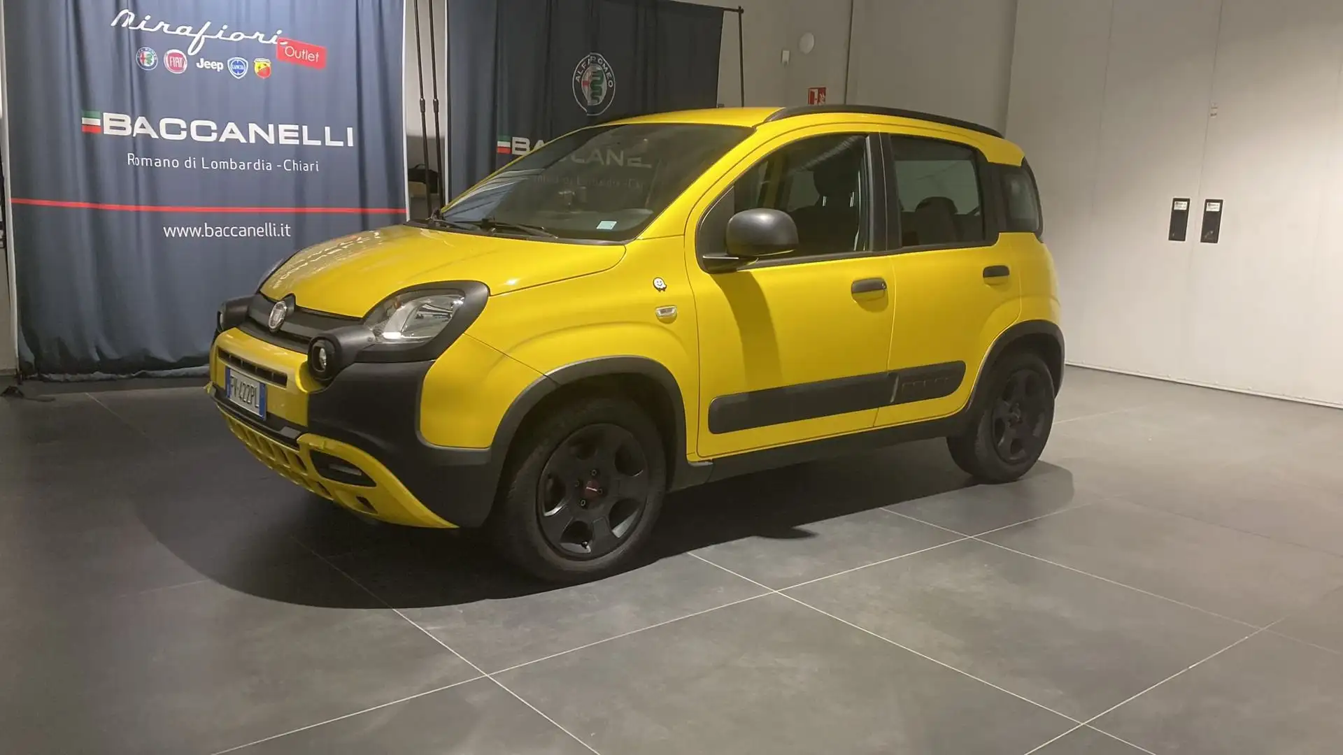 Fiat Panda Panda 1.2 Waze Geel - 1