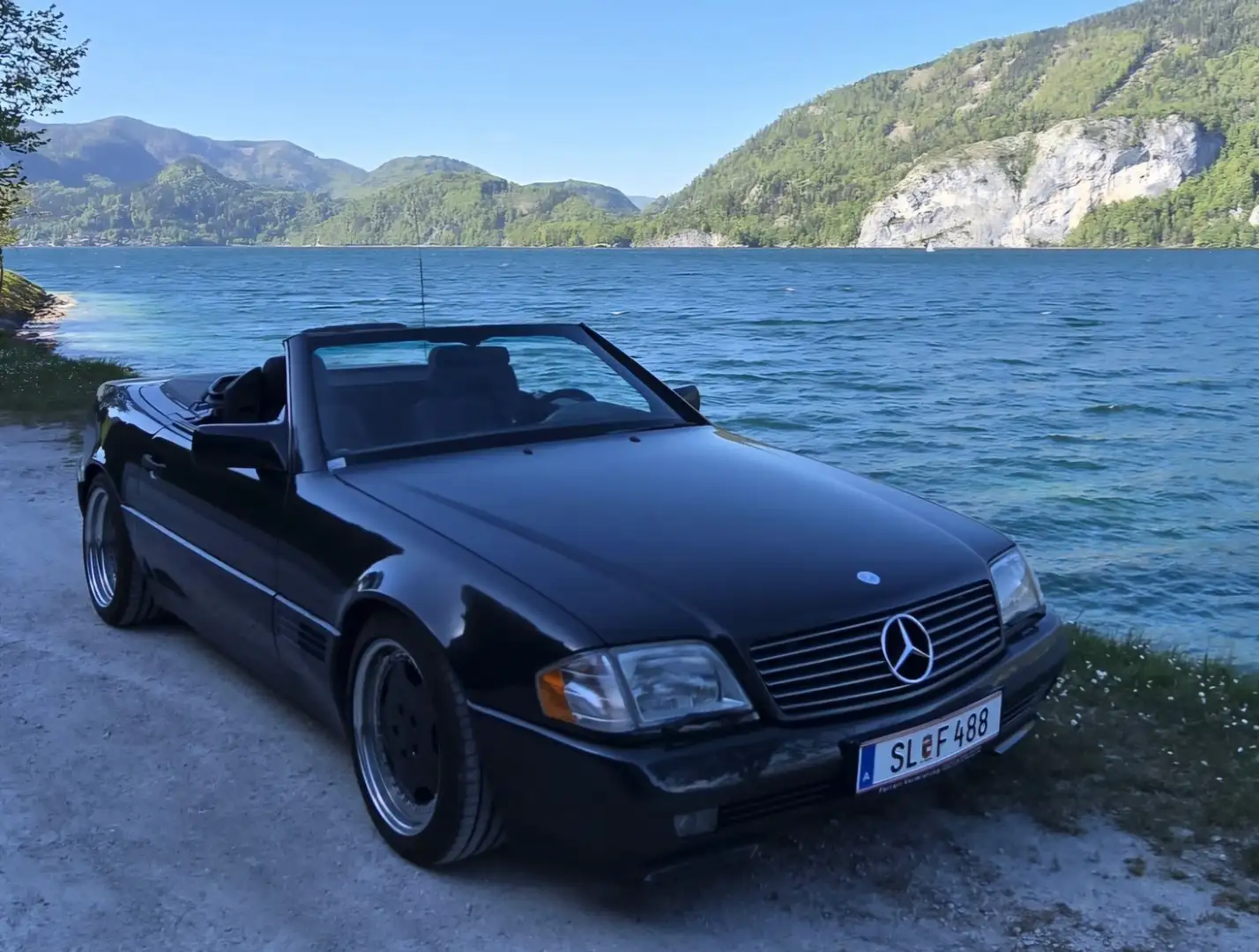 Mercedes-Benz SL 500 Roadster Aut. Schwarz - 2