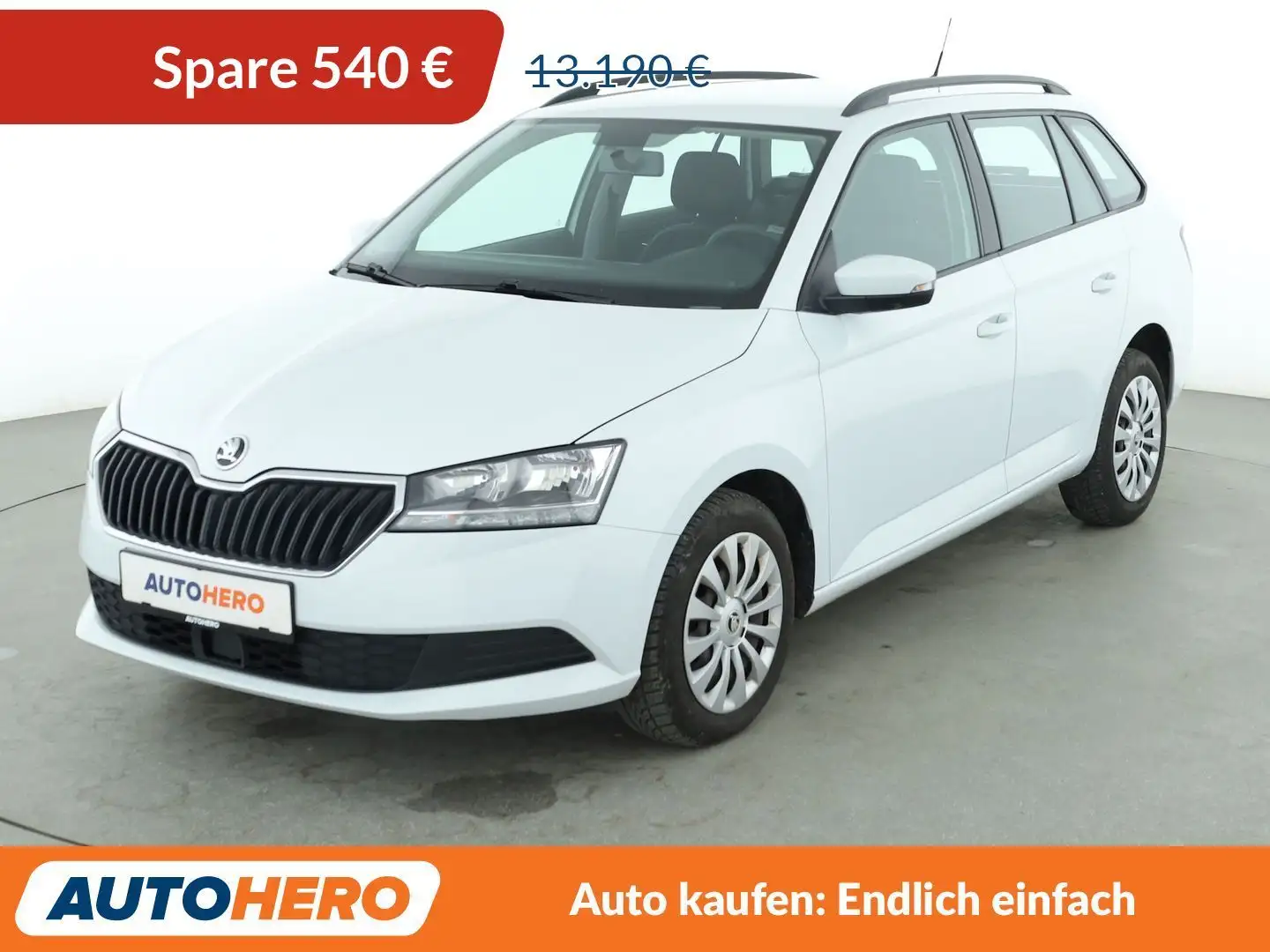 Skoda Fabia 1.0 TSI Ambition*TEMPO*CAM*SHZ*KLIMA* Blanc - 1