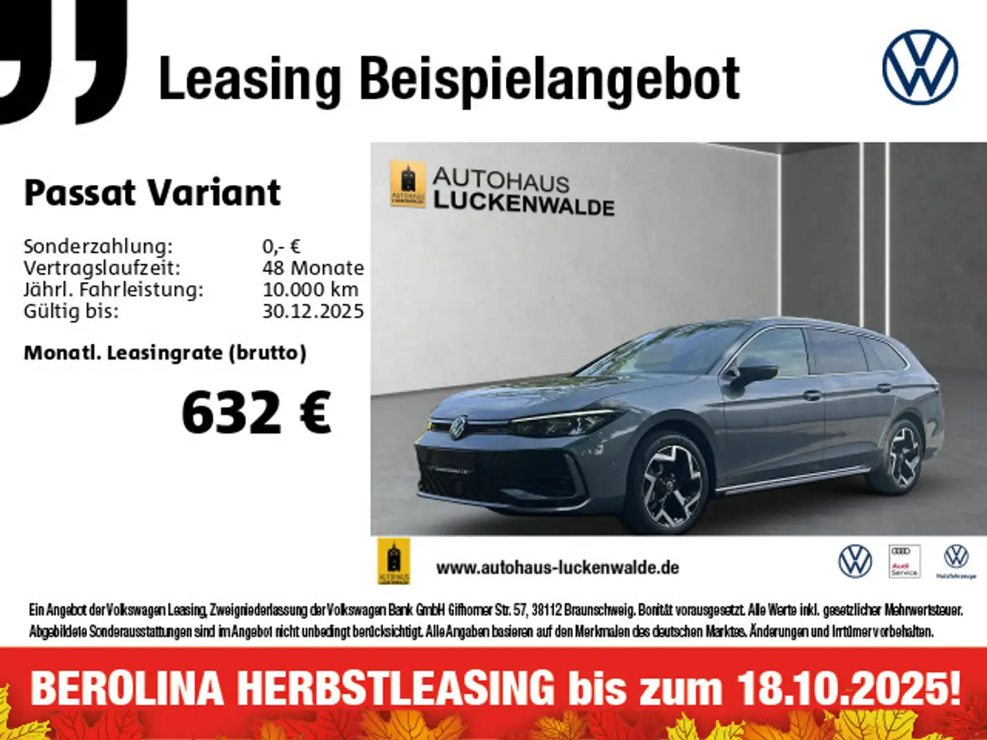 Volkswagen Passat Variant 2.0 TDI R-Line DSG *IQ.DRIVE*AHK* Grau - 1