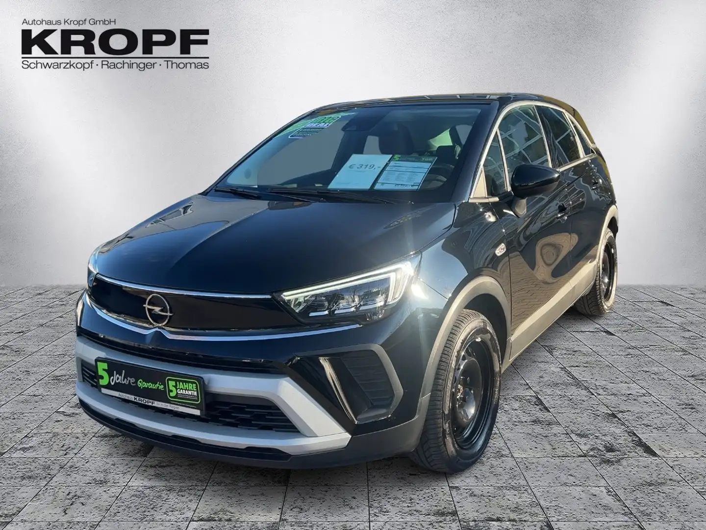 Opel Crossland 1.2 Turbo Elegance FLA SpurH LM LED Schwarz - 2
