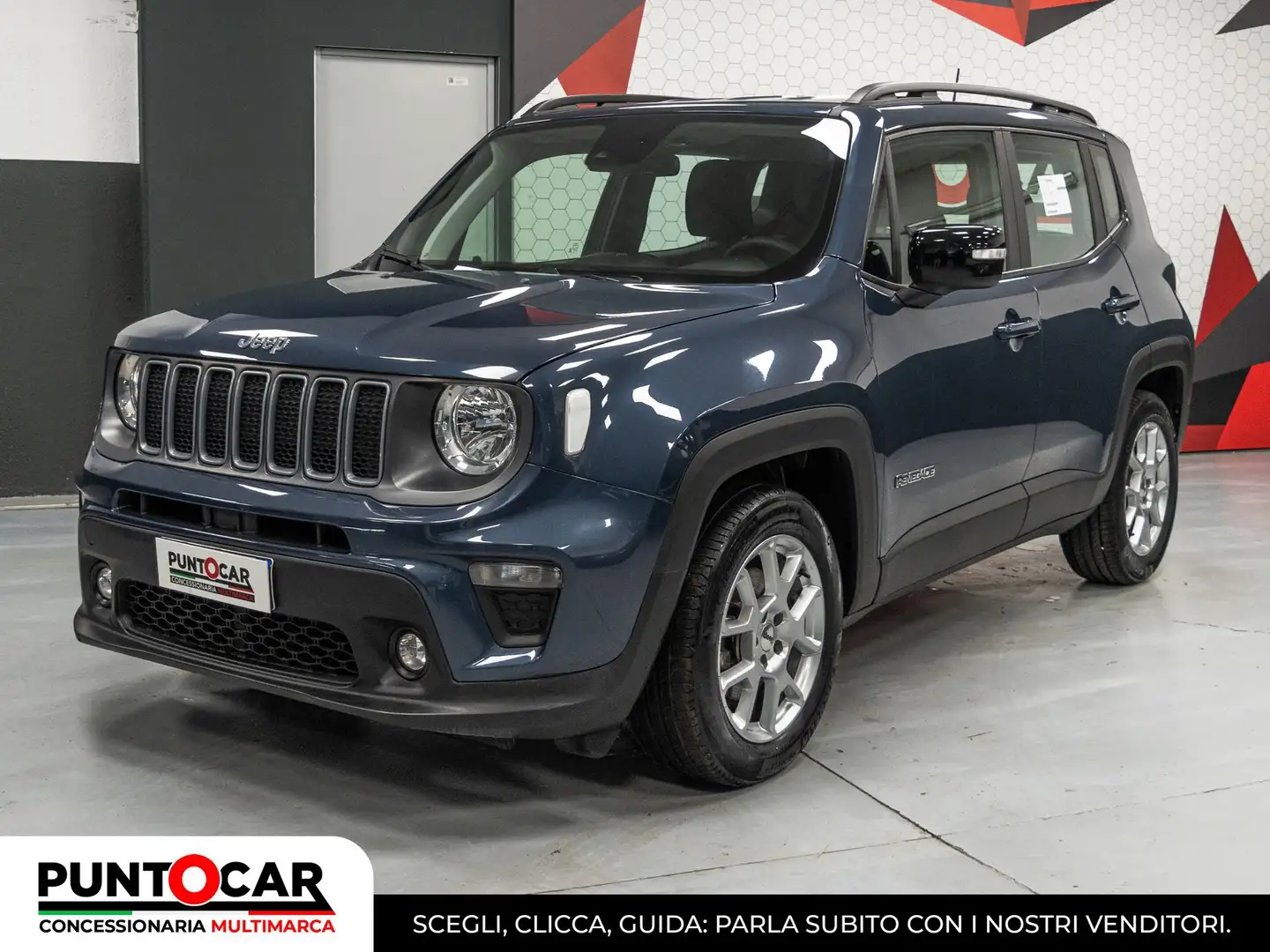 Jeep Renegade Renegade 1.5 Turbo T4 MHEV Limited Bleu - 1