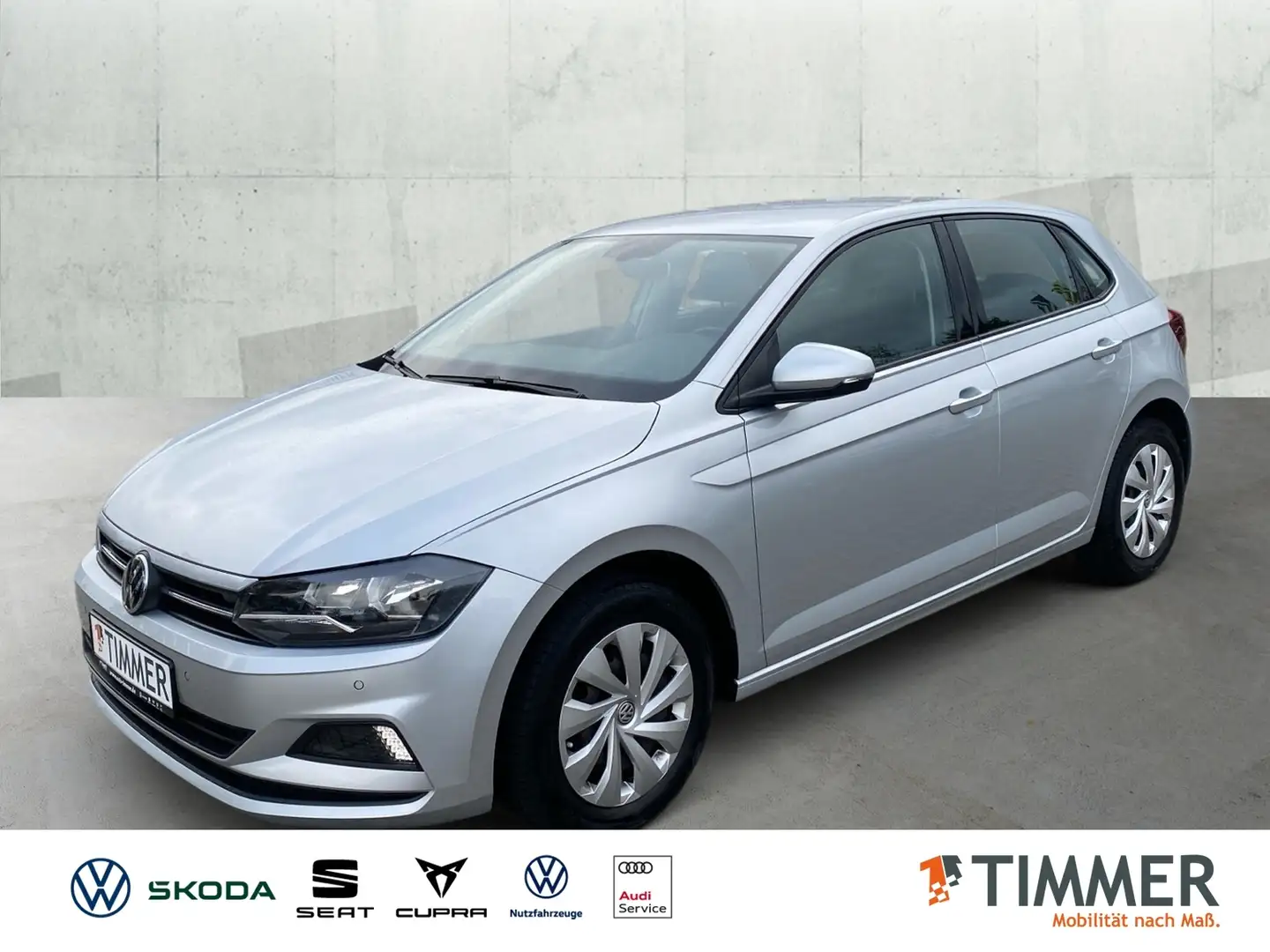 Volkswagen Polo 1.0 TSI DSG COMFORT *NAVI *SHZ *KLIMA *PDC * Zilver - 1