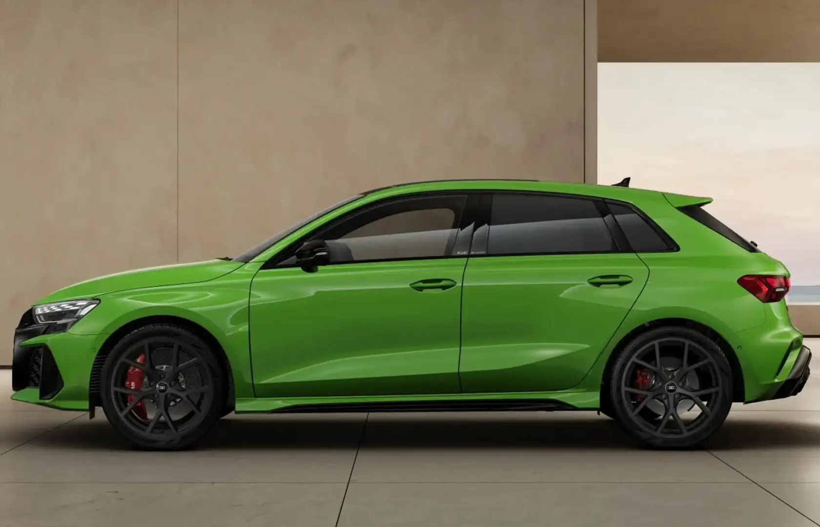 Audi RS3 RS 3 TFSI Sportback Pano Leder Matrix Nav Klima... Verde - 2