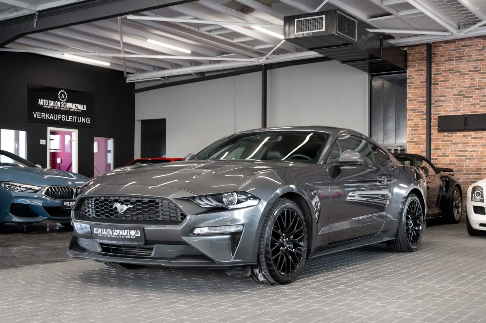 Ford Mustang Ford Mustang 2.3 Schalter|KLAPPEN-AGA|B&O|NAVI Gris - 2