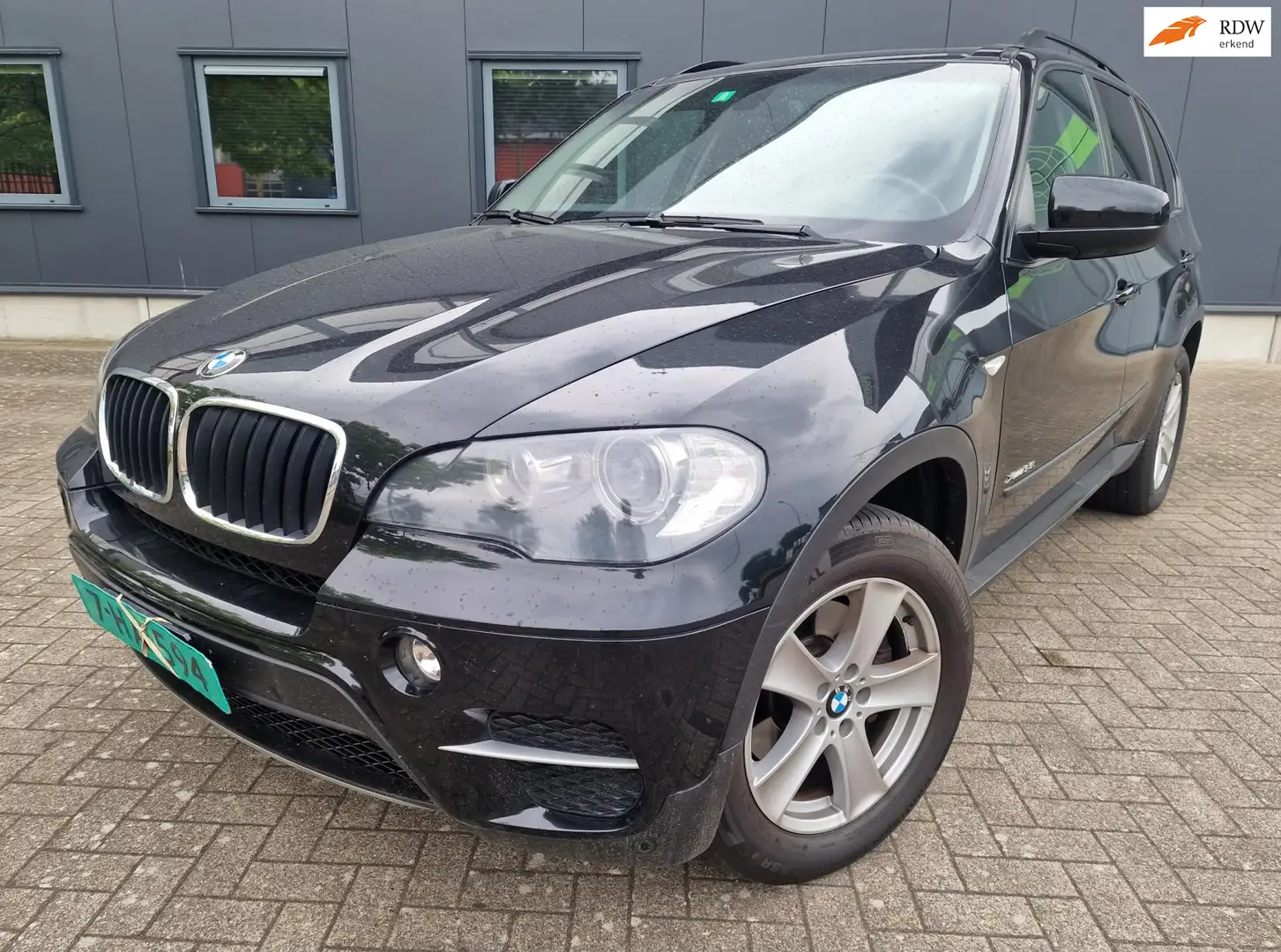 BMW X5 XDrive35i Executive, 7 zits, netto € 20.650, FACEL Schwarz - 1