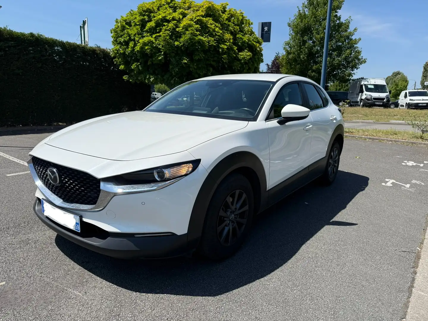 Mazda CX-30 2.0L e-SKYACTIV-X 186ch BVA6 Business Executive Blanc - 1