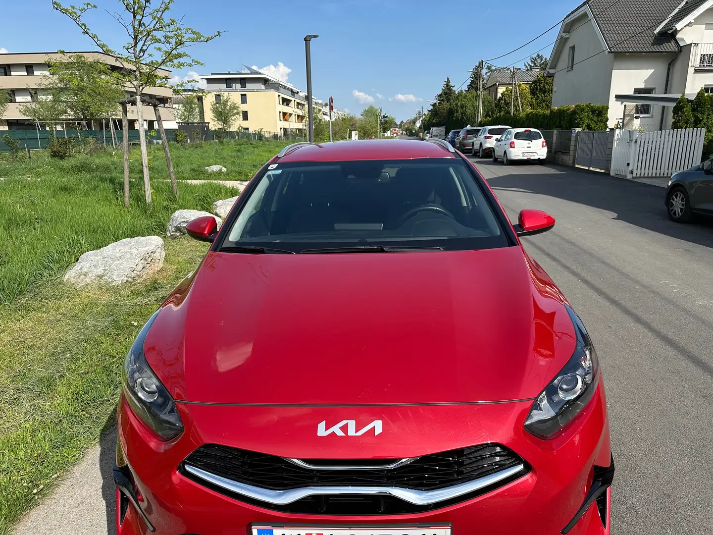 Kia Ceed SW / cee'd SW 1,0 TGDI ISG GPF Silber Rot - 1
