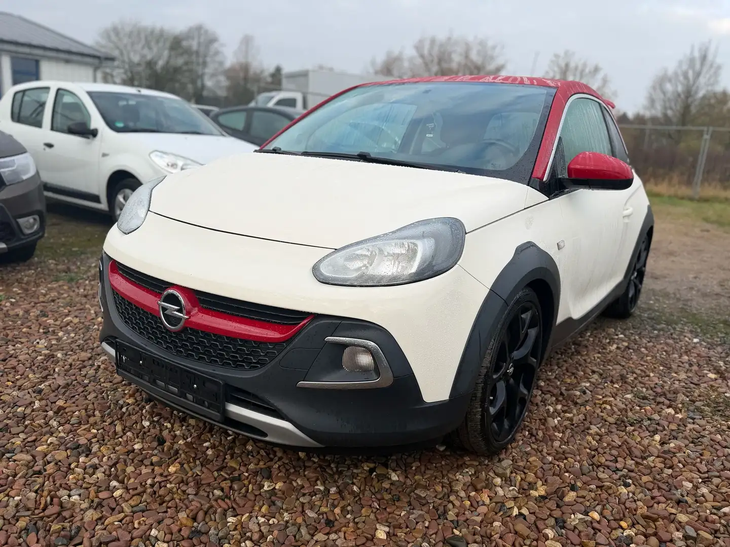 Opel Adam Rocks S*150PS*Klimaauto.*Tempomat*Teilleder*Euro6* Weiß - 1