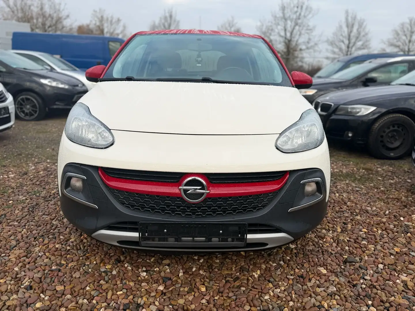 Opel Adam Rocks S*150PS*Klimaauto.*Tempomat*Teilleder*Euro6* Weiß - 2