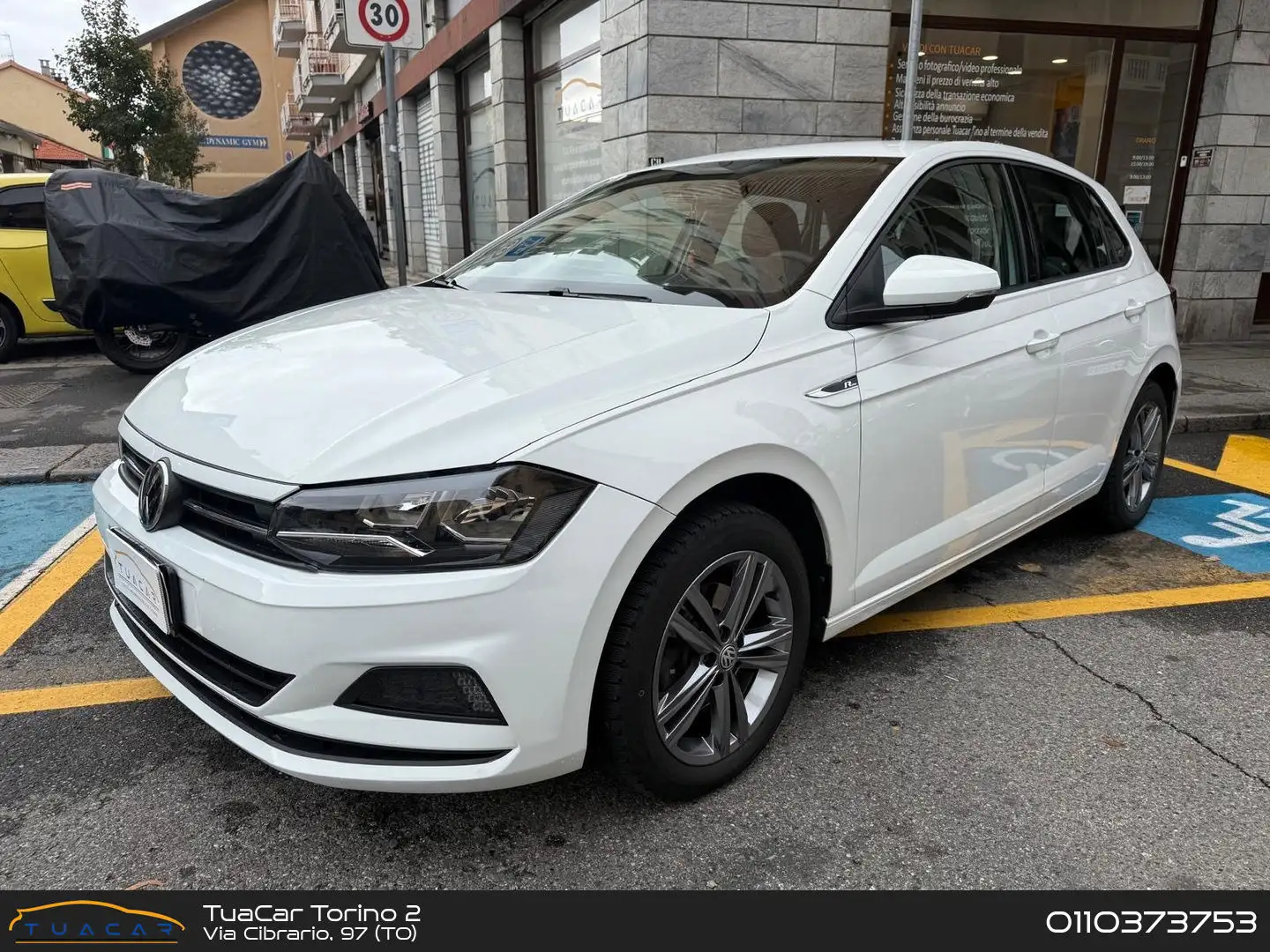 Volkswagen Polo R LINE 1.6 TDI Bílá - 1