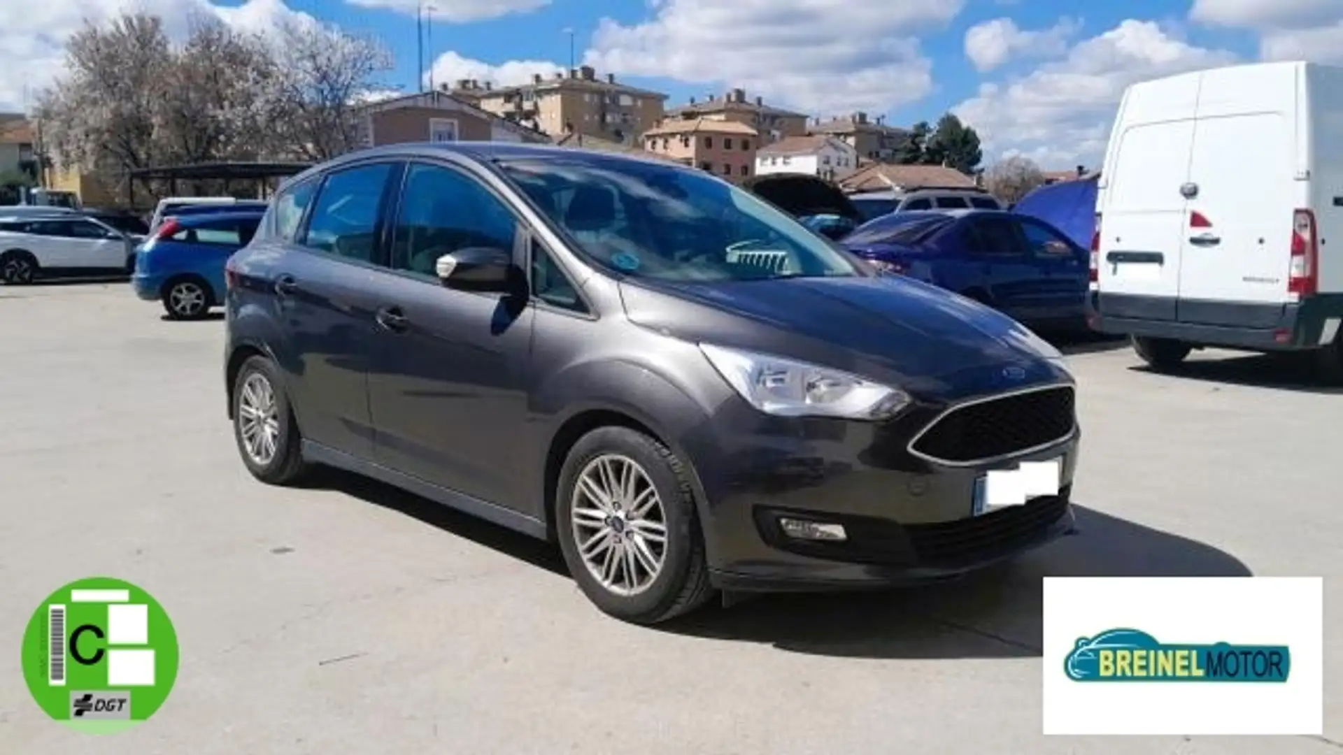 Ford C-Max 1.0 Ecoboost Auto-S&S Trend+ 125 Gris - 2