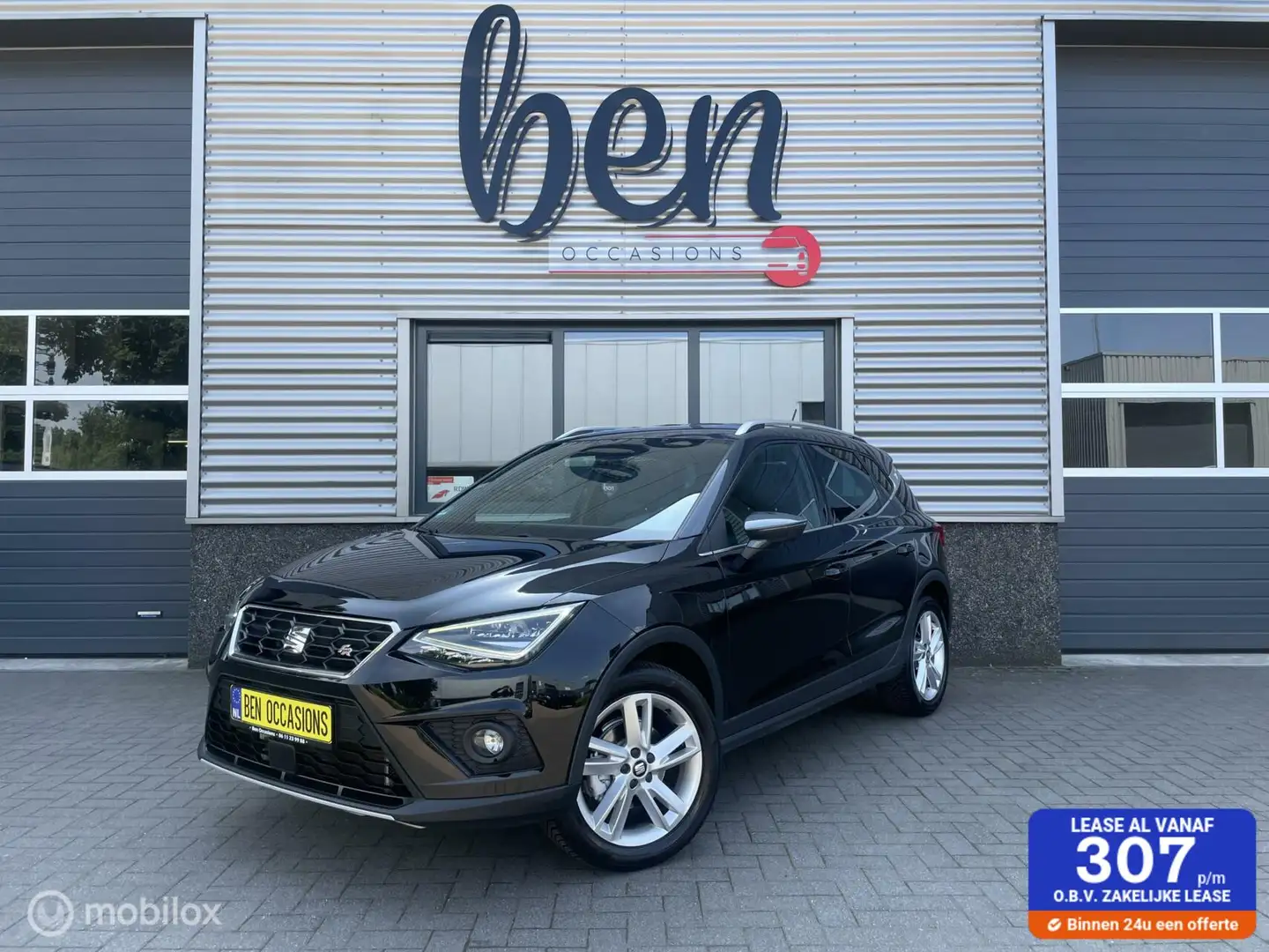 SEAT Arona 1.0 TSI FR Business Intense TOPSTAAT!! Noir - 1