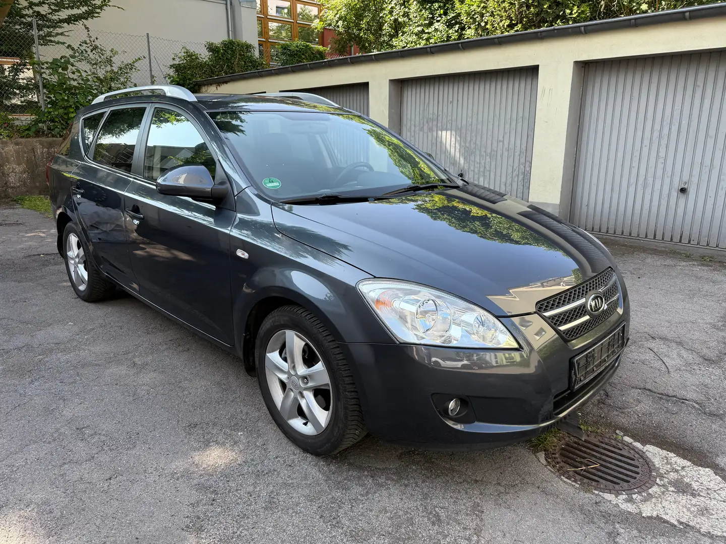 Kia Ceed SW / cee'd SW Ceed SW 1.4 CVVT EX, 1.HAND,SCHECKHEFT,SHZ,TÜV, Grau - 2