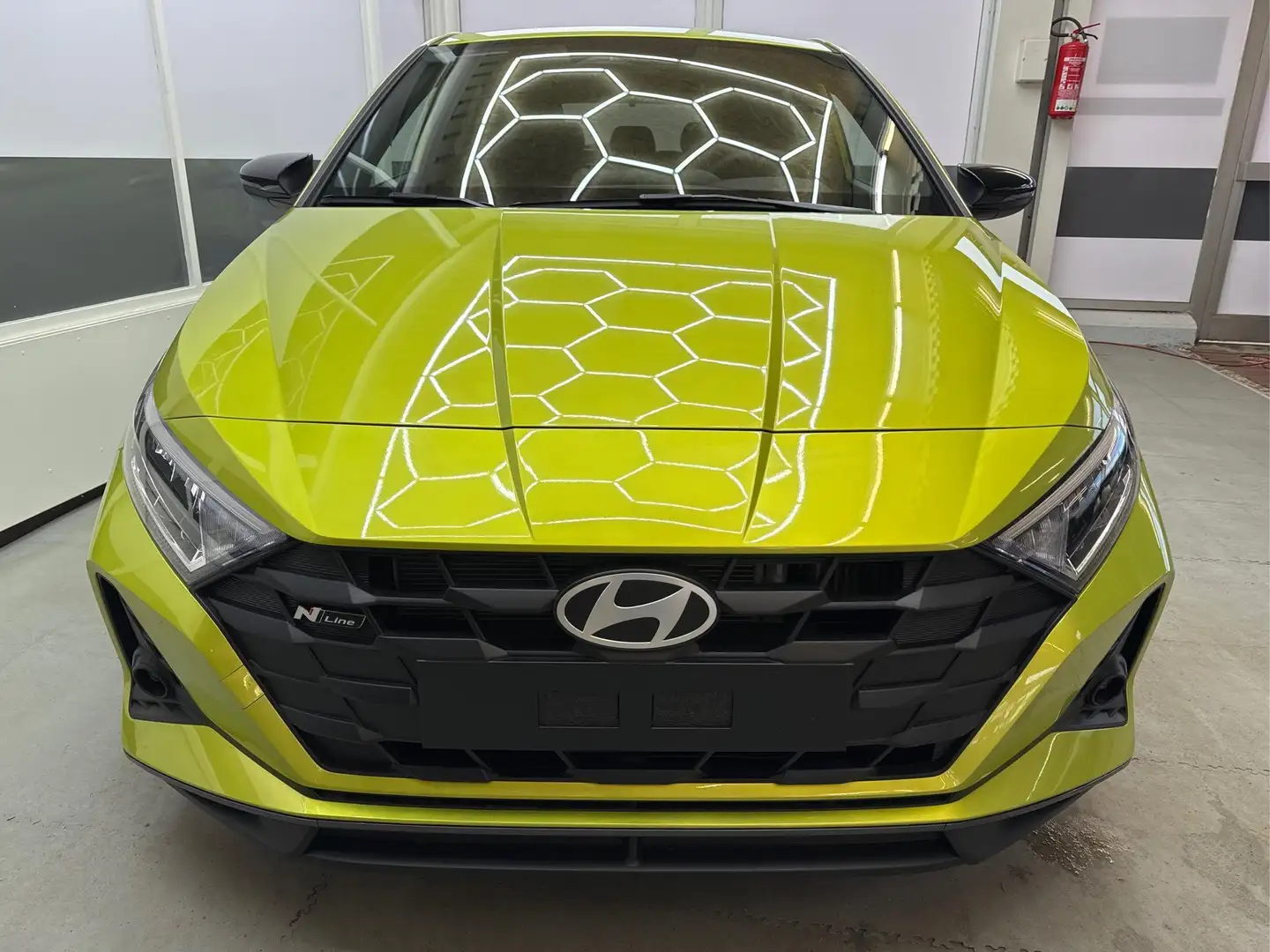 Hyundai i20 N-LINE NAVI KLIMAAUTOMATIK SHZ RFK PDC 1.0 T-GD... Grün - 2