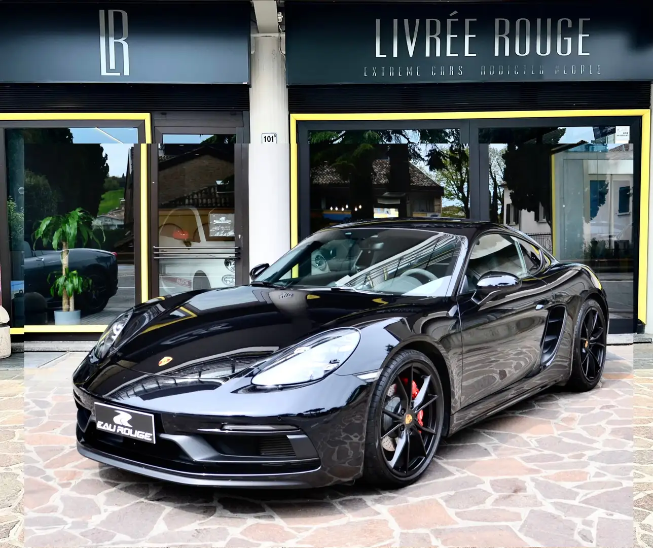 Porsche Cayman 718 Cayman 2.5 GTS 365cv pdk Negro - 1