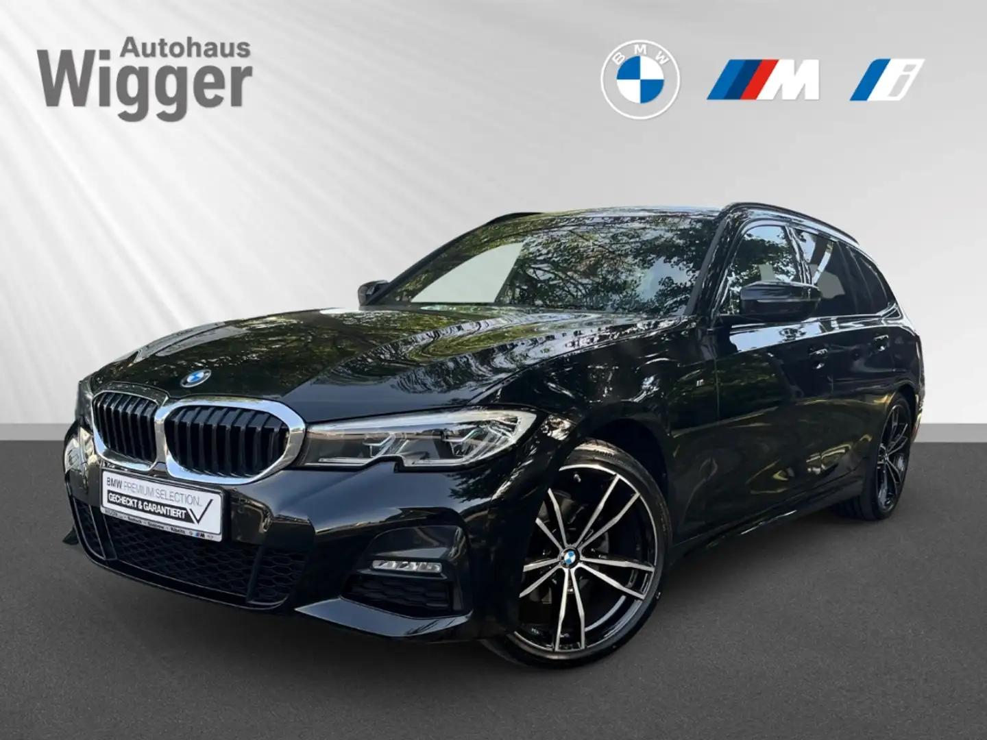 BMW 320 i M Sport touring/HUD/Navigation/Leder Noir - 1