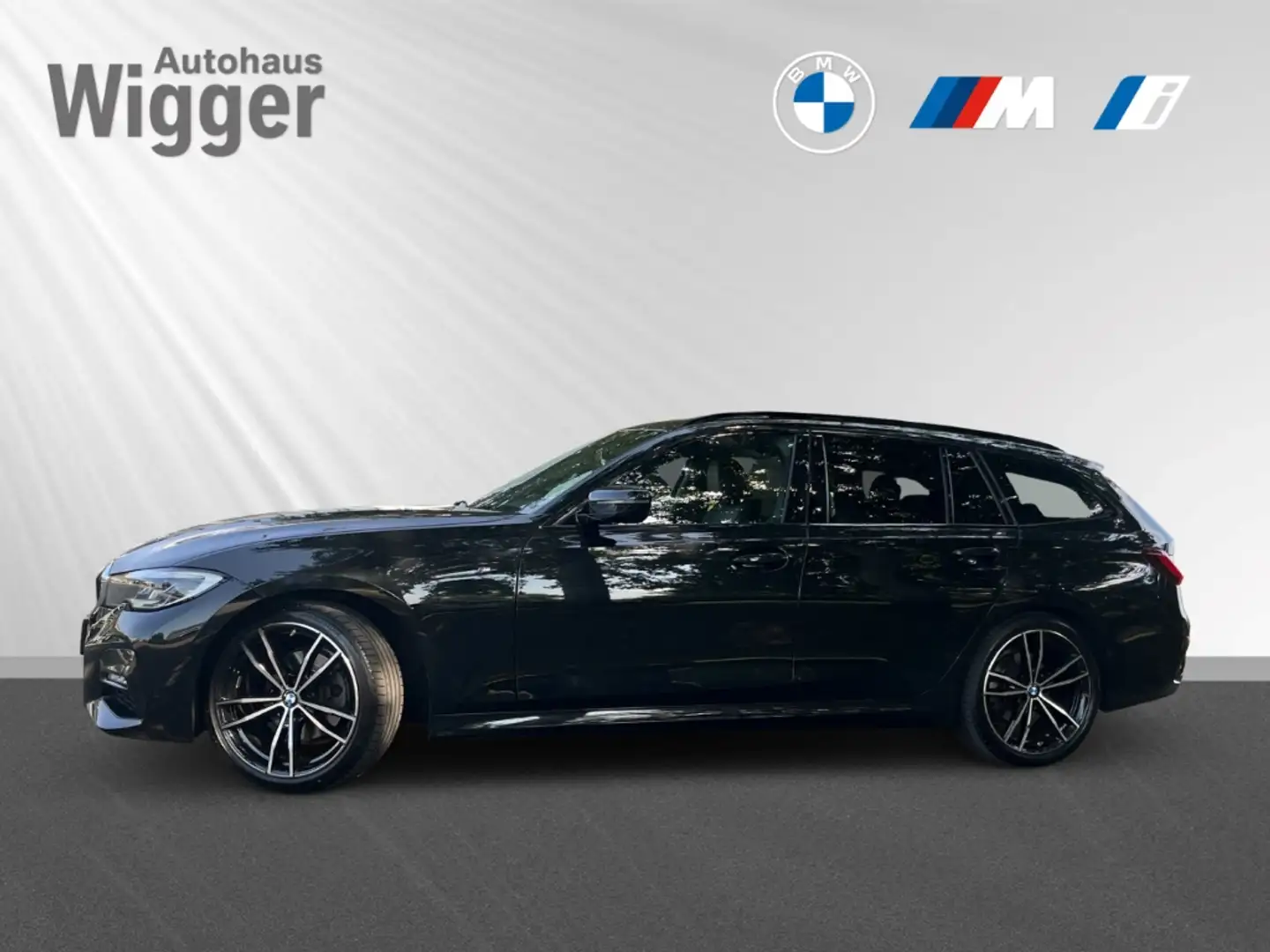 BMW 320 i M Sport touring/HUD/Navigation/Leder Noir - 2