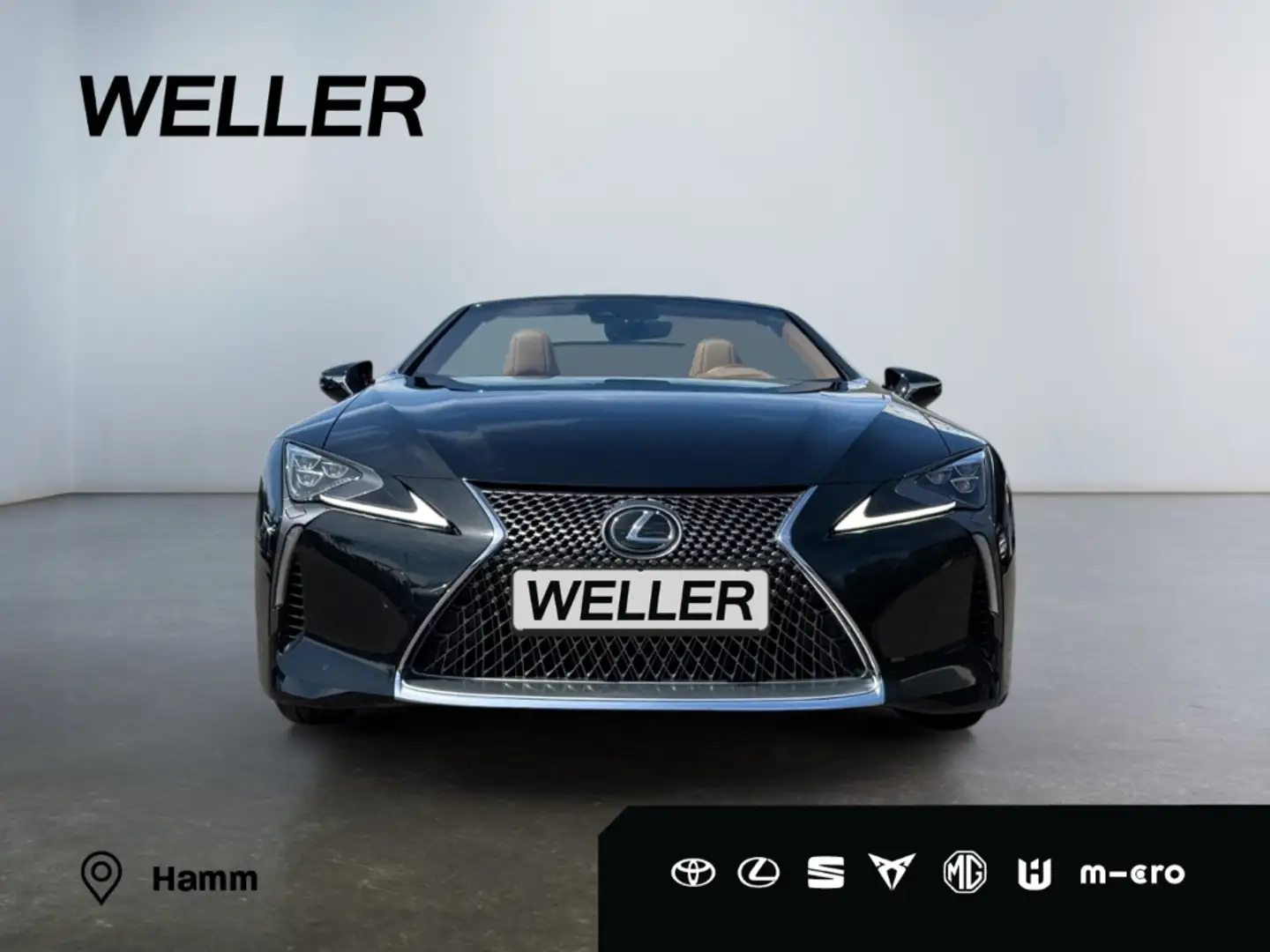 Lexus LC 500 Cabriolet Performance Paket *LED*ACC*CAM* Noir - 2