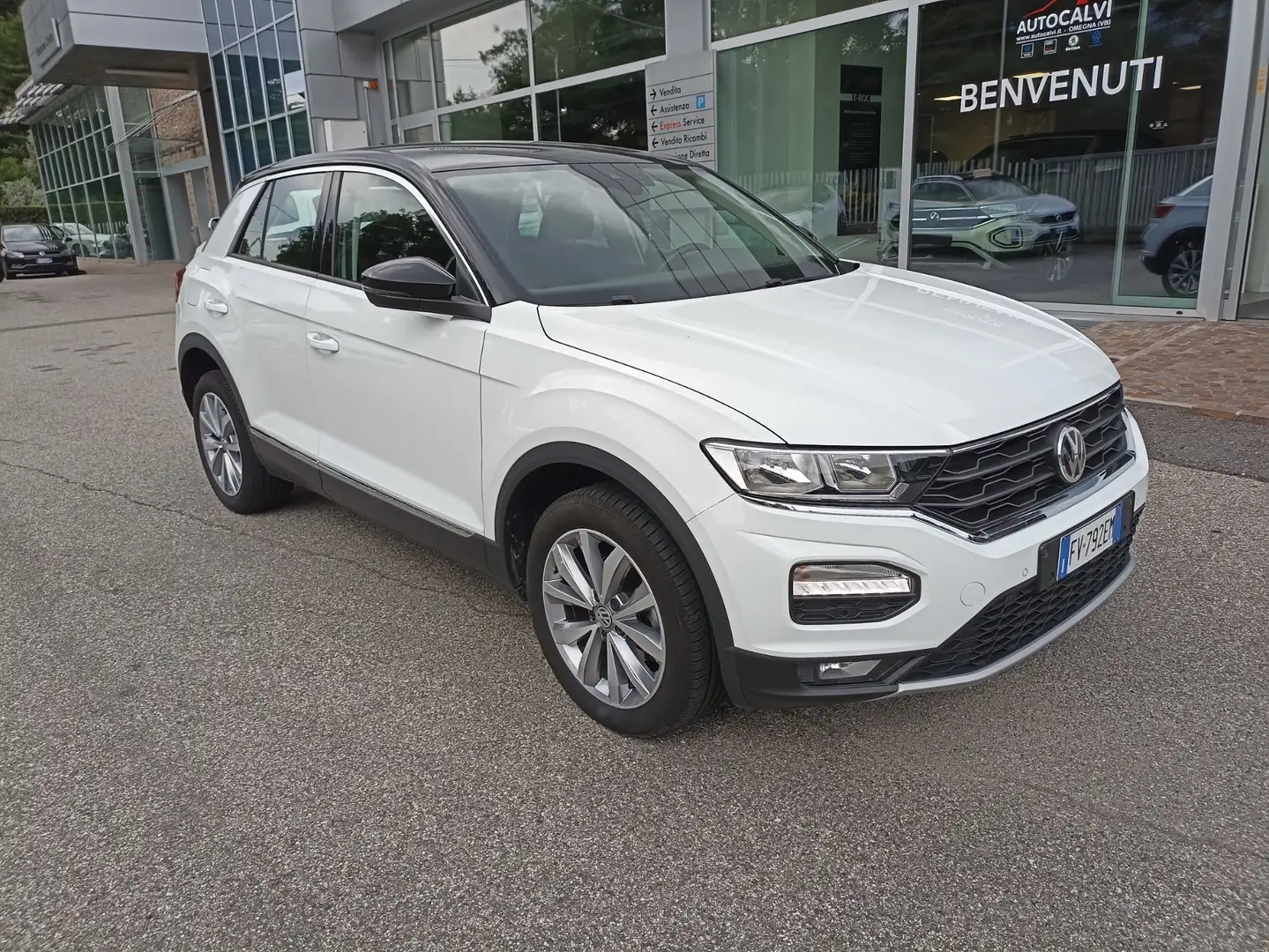 Volkswagen T-Roc 1.6 TDI SCR Style BlueMotion Technology Bianco - 1