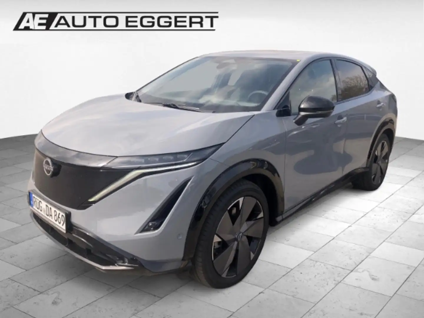 Nissan Ariya Evolve Pack 4x4 e-4orce HUD Panorama Navi Leder Me Grau - 1