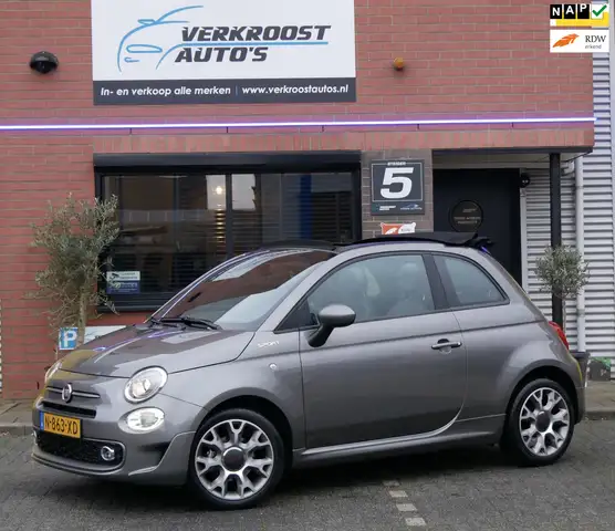 Fiat 500C 1.0 Hybrid Sport.cabrio.20.000km org ned geleverd