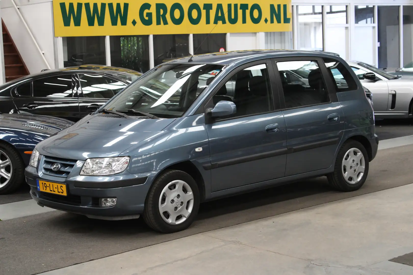 Hyundai Matrix 1.8i GLS AUTOMAAT Airco, Stuurbekrachtiging, Getin Blauw - 1