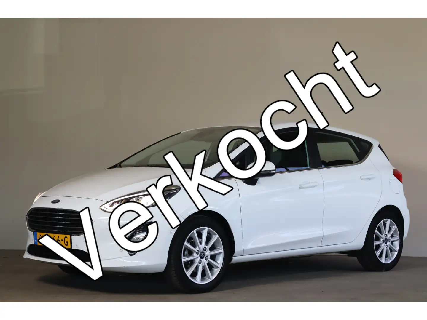 Ford Fiesta 1.0 EcoBoost Titanium - NL- Auto!! B&O Audio I Voo White - 1