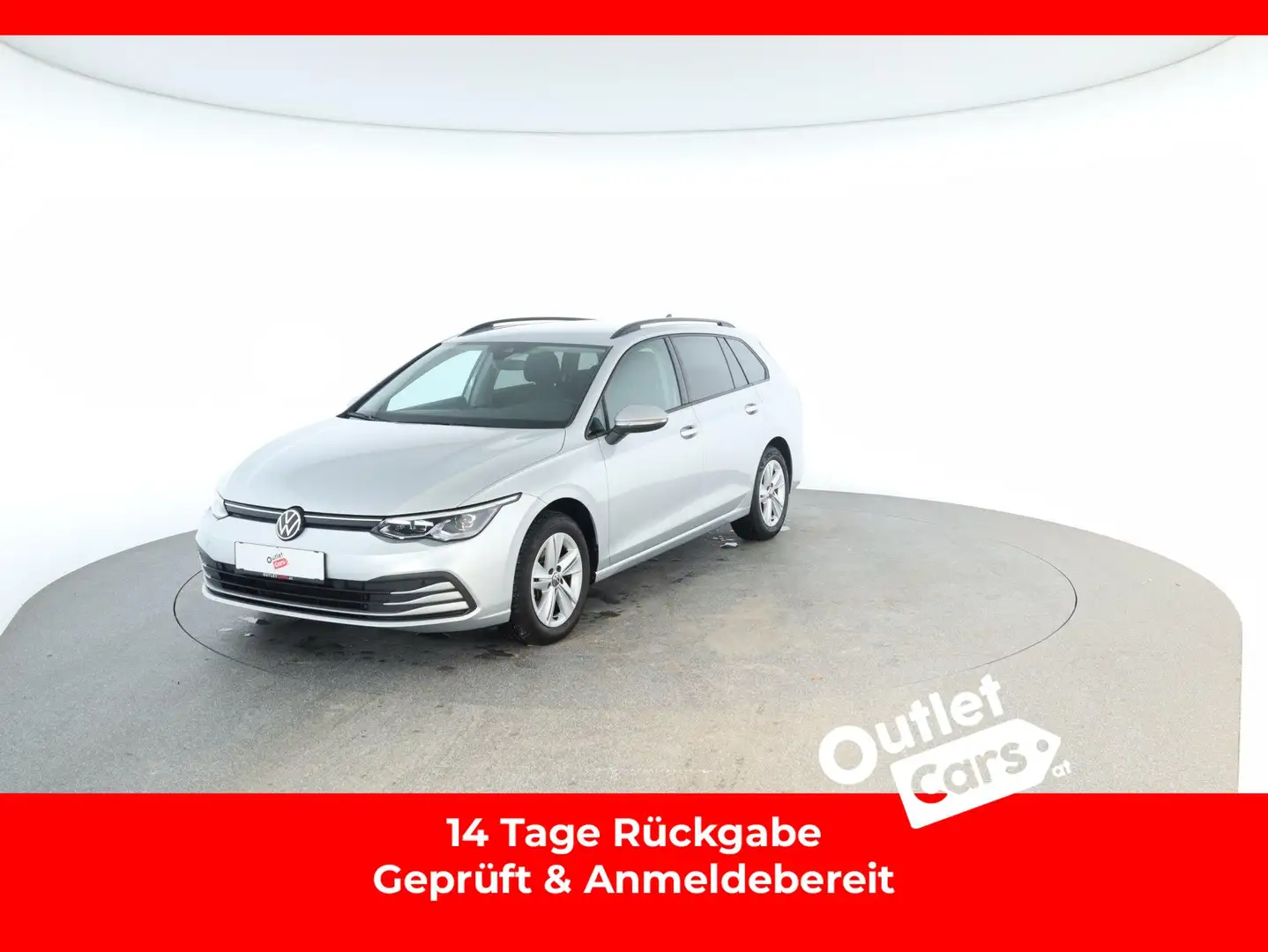 Volkswagen Golf Variant Golf VIII Variant 2.0 TDI Life ASSIST+CARPLAY+LM Silber - 1