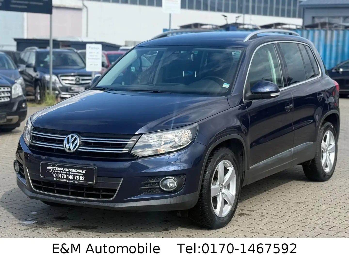 Volkswagen Tiguan Sport & Style+TEMPOMAT+ALCANTARA+NAVI Azul - 1