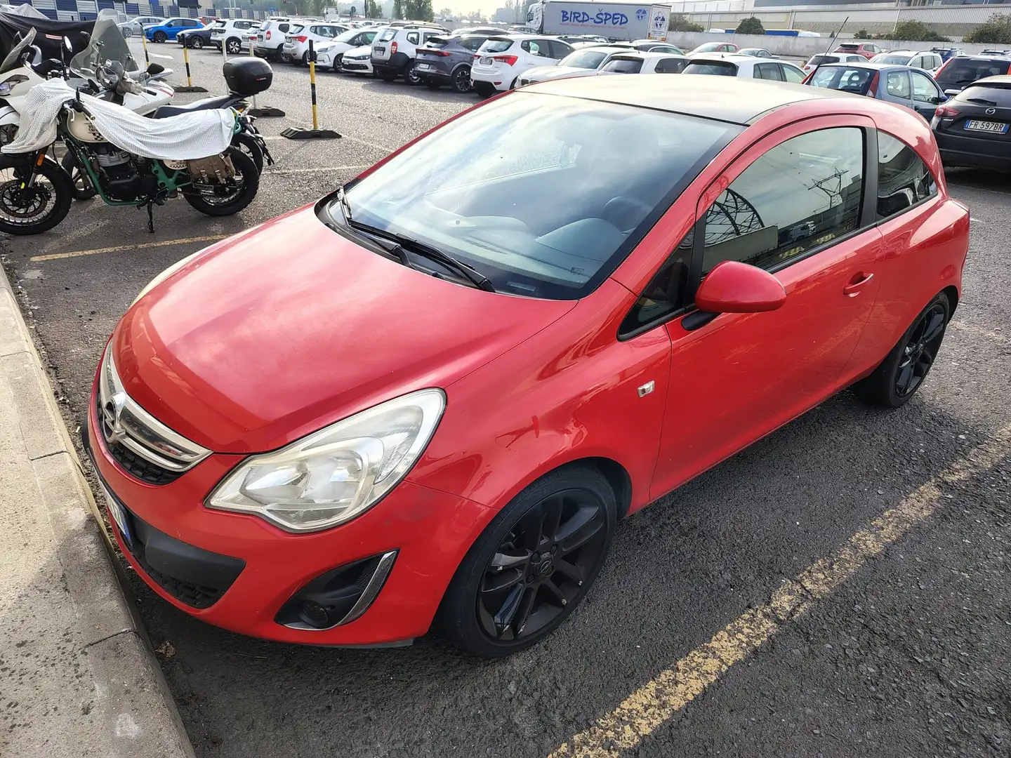 Opel Corsa Corsa IV 2010 3p 1.3 cdti b-Color Rosso - 1