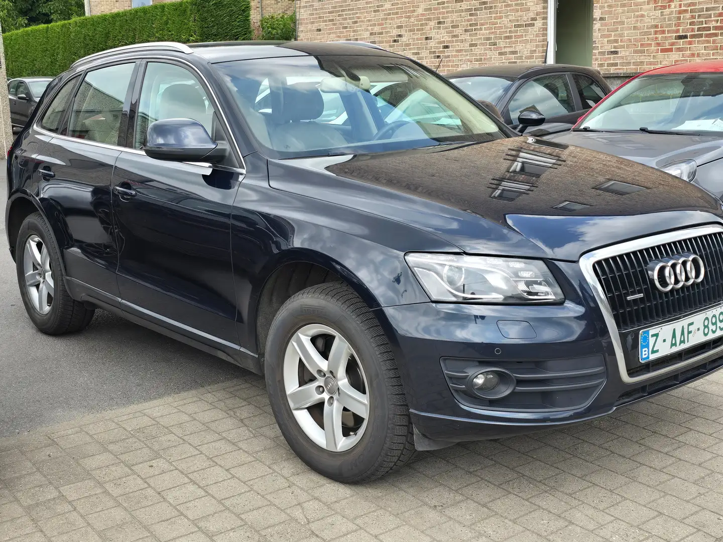 Audi Q5 3.0 TDi V6 Quattro DPF S tronic 1ER PROPRIETAIRE Bleu - 2