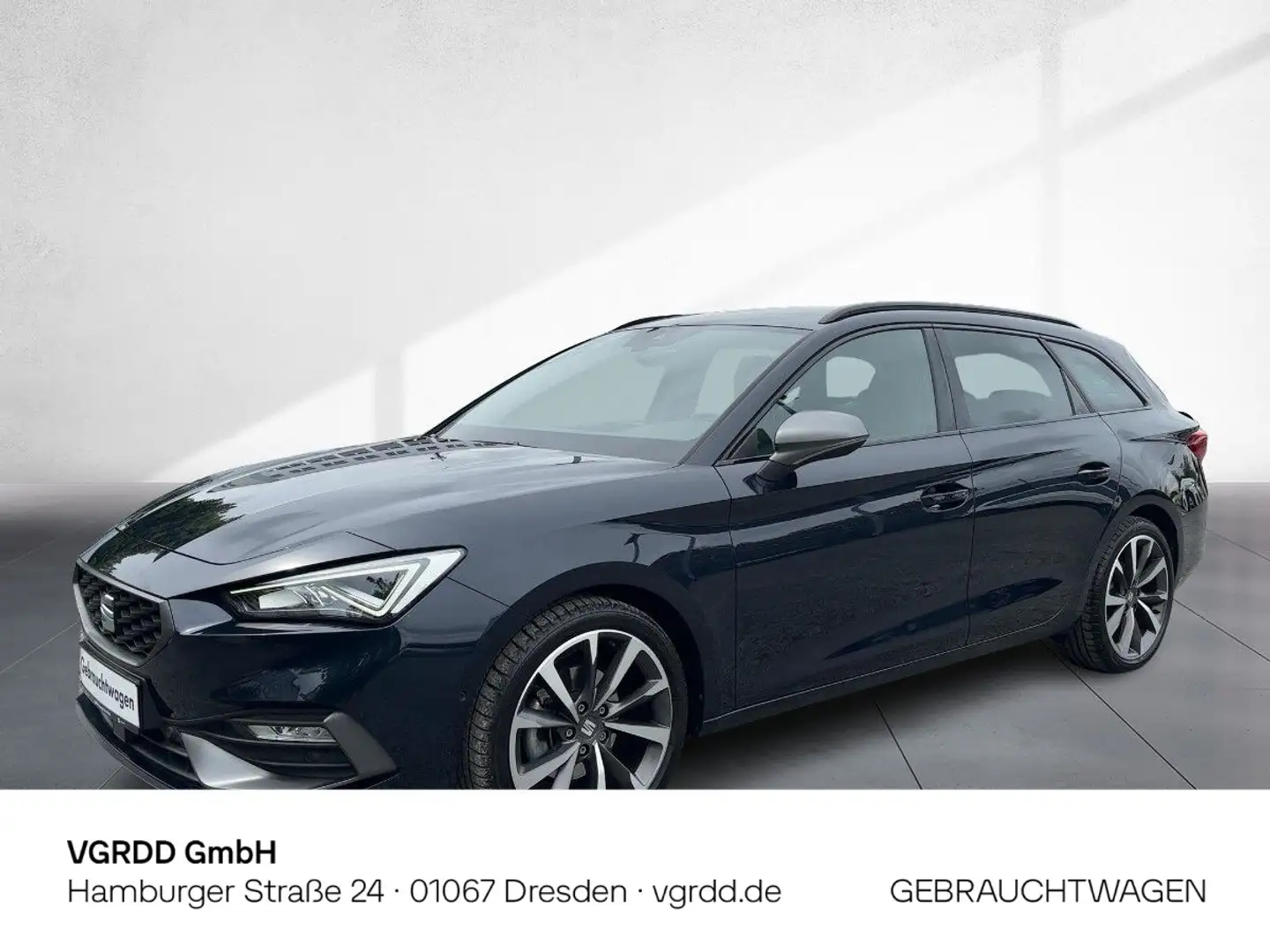 SEAT Leon Sportstourer FR 1.5eTSI DSG LED AHK NAV PDC Blau - 1