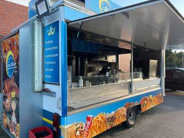 Döner Grill Hähnchen Imbiss Pizza Verkaufsanhäng