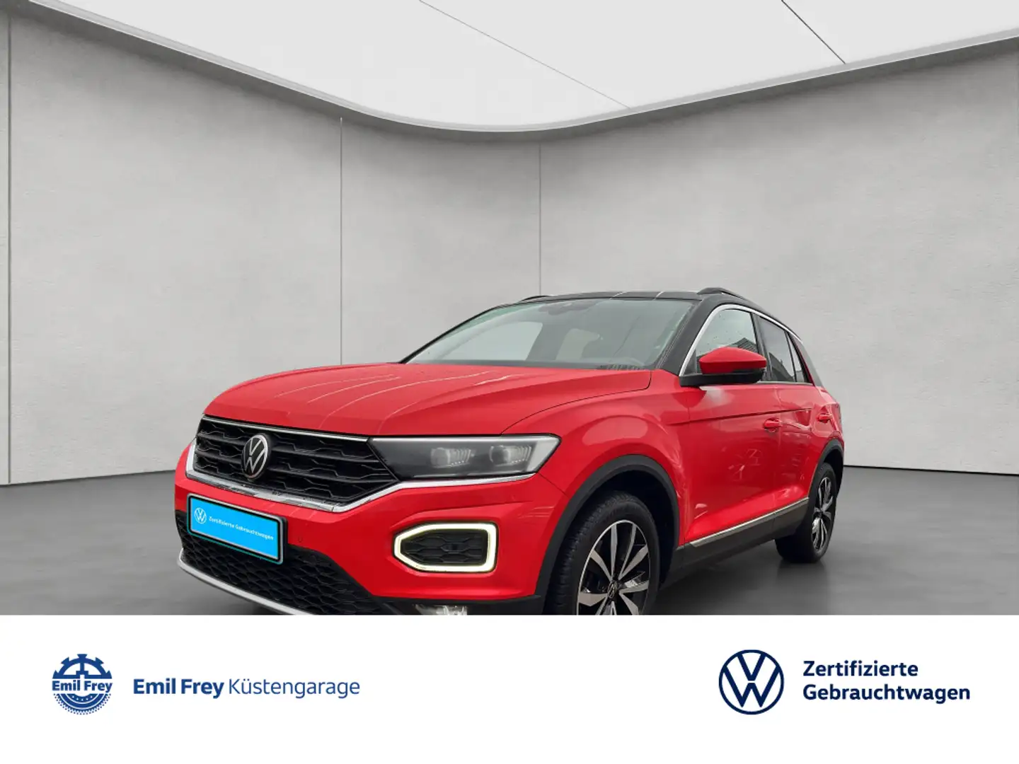 Volkswagen T-Roc 2.0 TSI OPF 4MOTION DSG Sport Panodach AHK Rot - 1