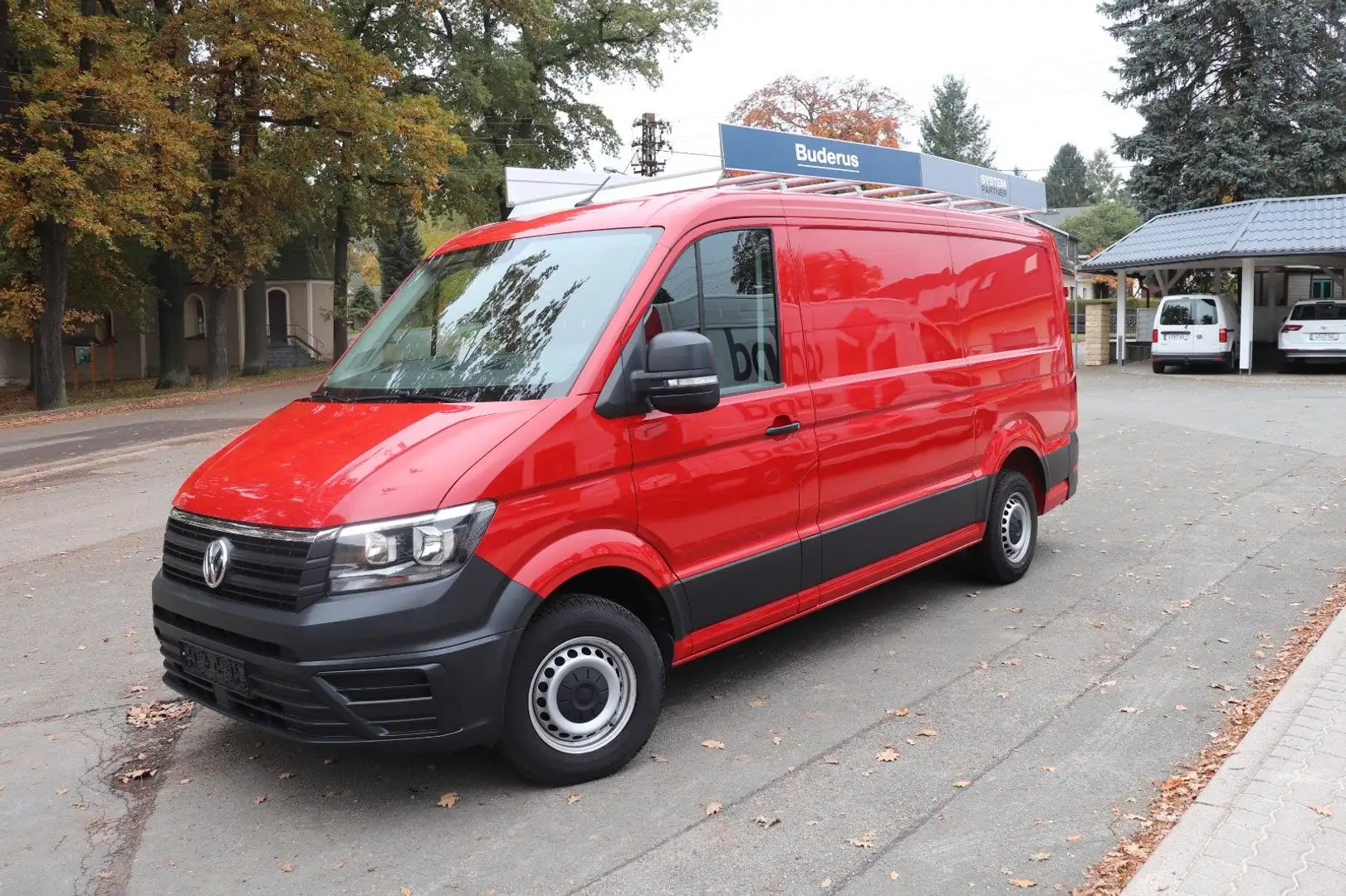 Volkswagen Crafter L3H2 nur 33Tkm Navi 3 Sitze Klima Dachtr Rosso - 1