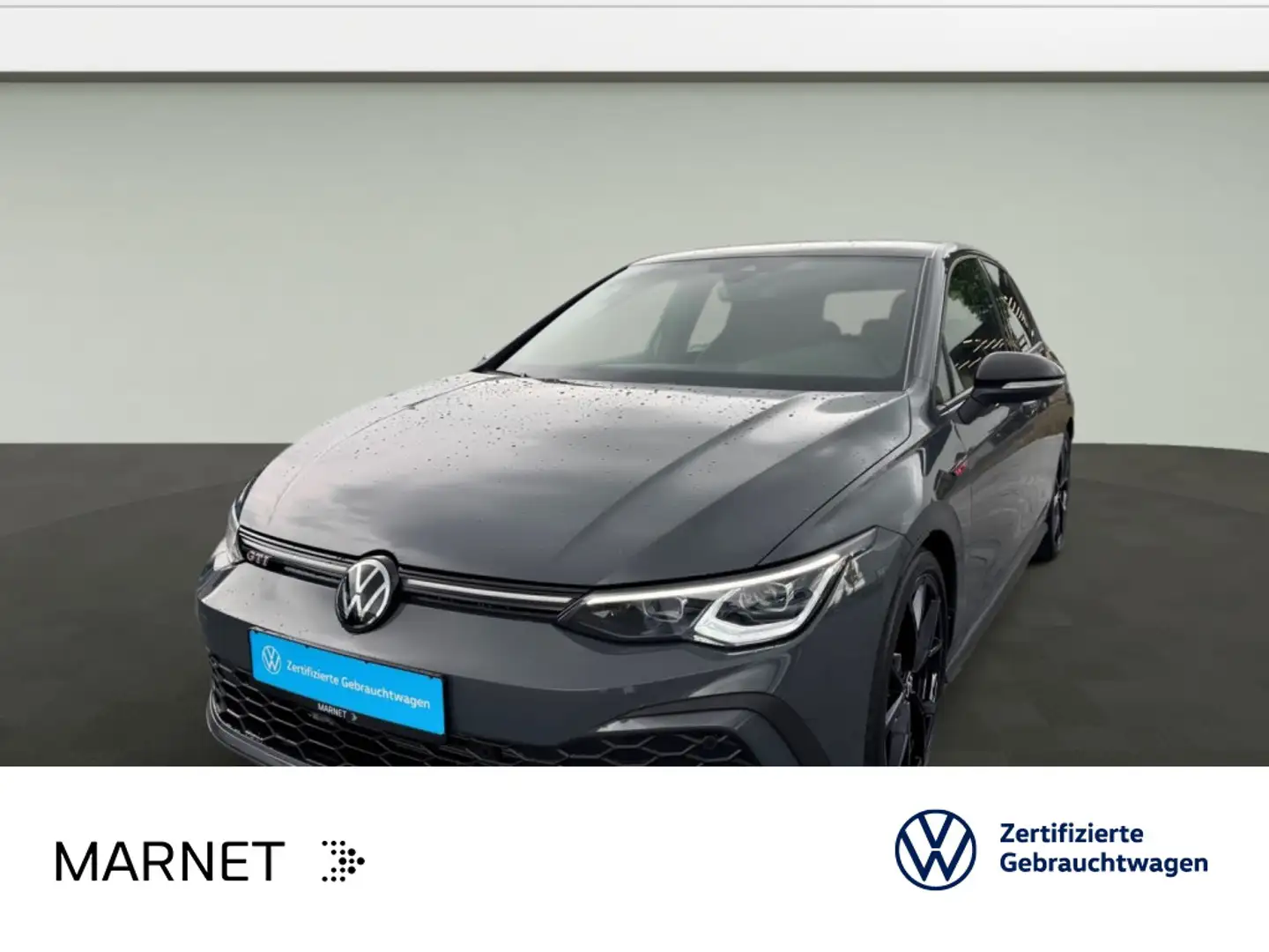 Volkswagen Golf VIII 2.0 TSI DSG GTI BLACK-STYLE*LED*NAVI*1 Grau - 1
