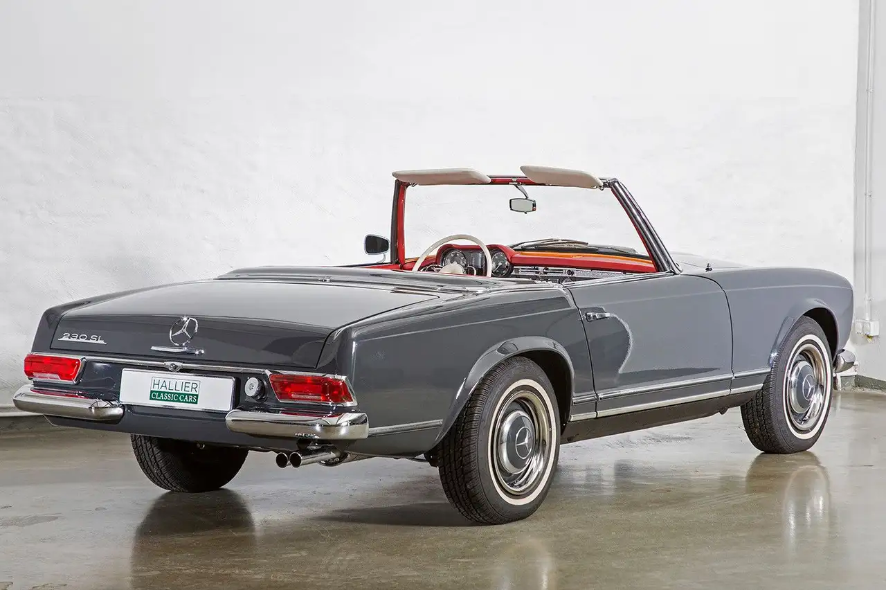 Mercedes-Benz 230 SL Pagode, Vollrestauration, Motor von Väth, foto 8