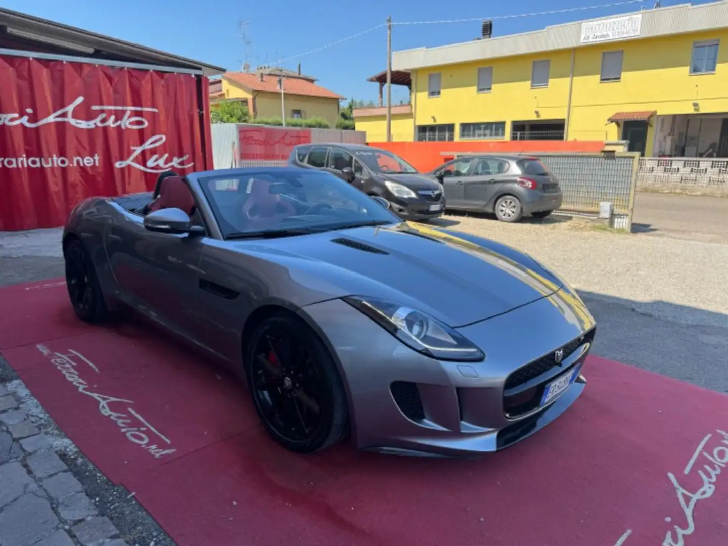 Jaguar F-Type 3.0 V6 aut. Convertibile S Grigio - 2
