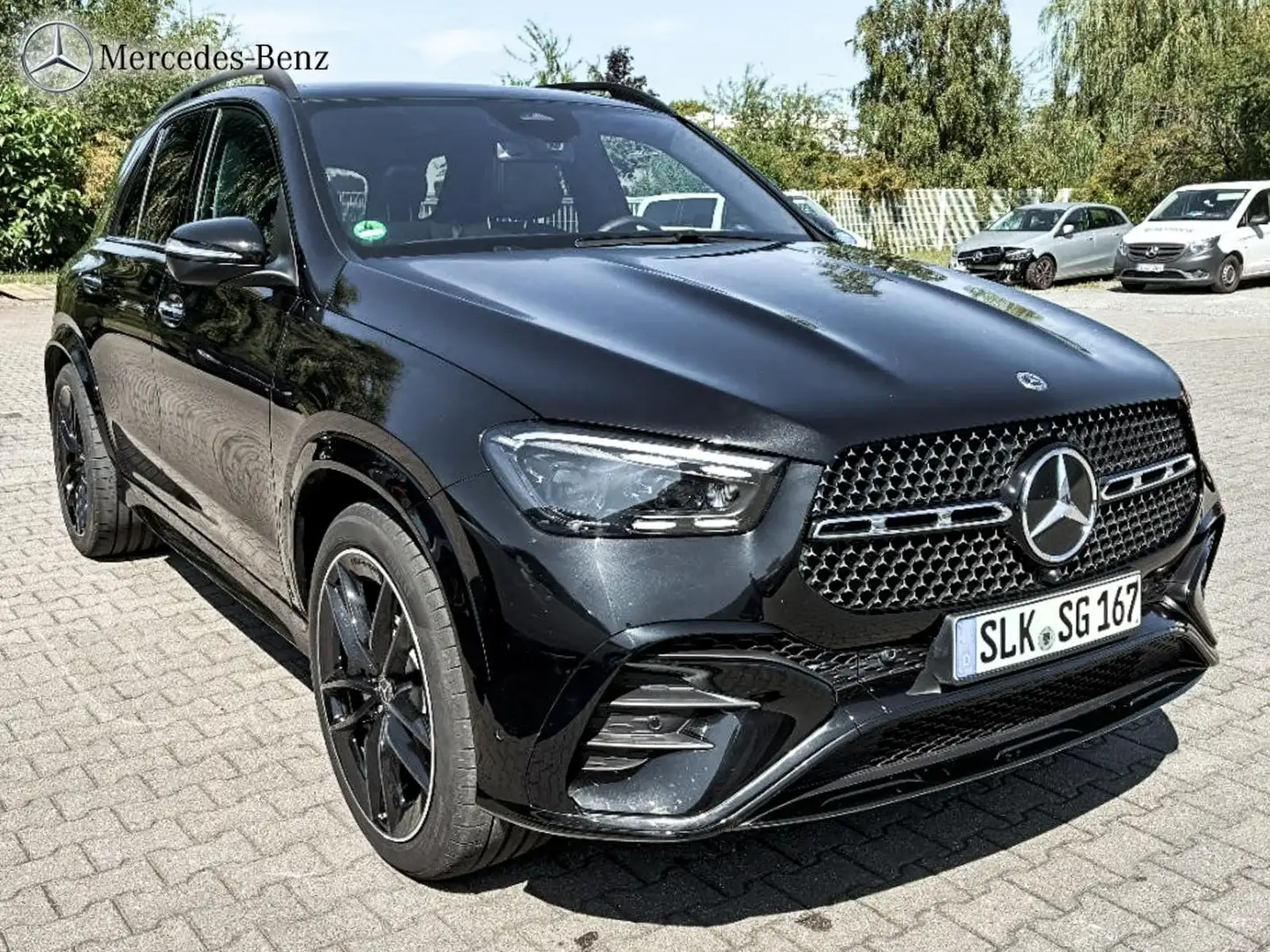 Mercedes-Benz GLE 450 d 4M AMG MBUX+360°+M-LED+AHK+Distro+HUD Schwarz - 2