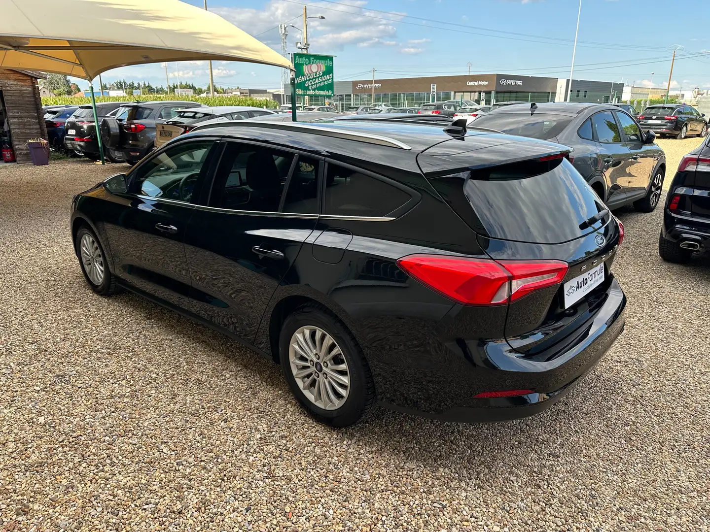 Ford Focus Break 1.5 EcoBlue 120 Titanium X Business 2022 Noir - 2