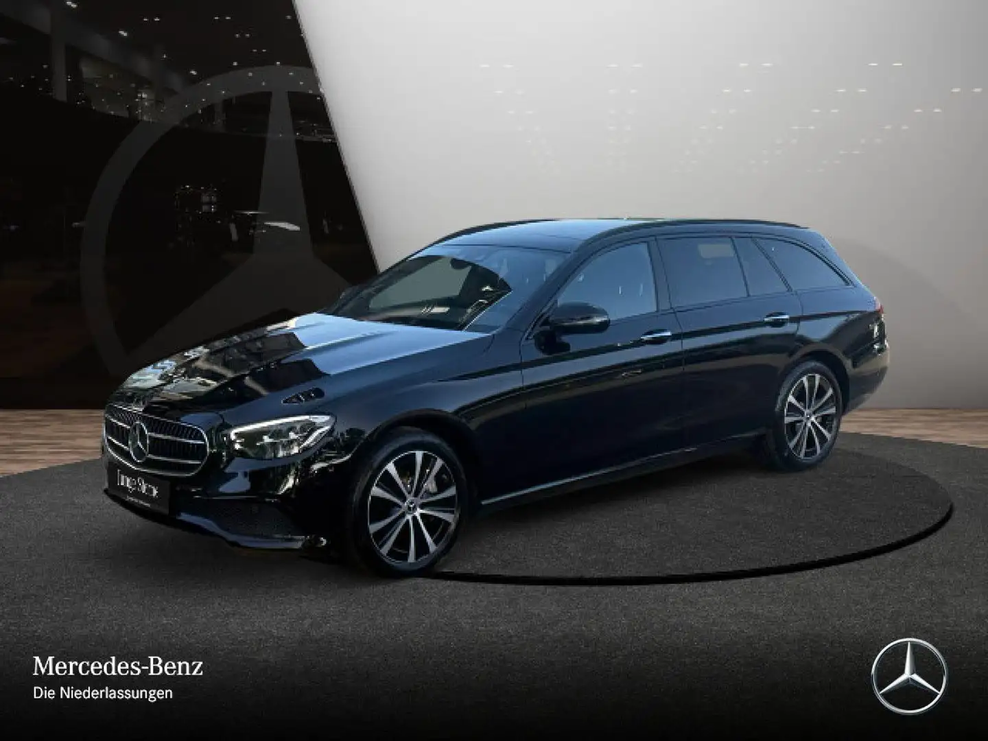 Mercedes-Benz E 300 de T AVANTG+NIGHT+PANO+LED+FAHRASS+BURMESTER Noir - 2